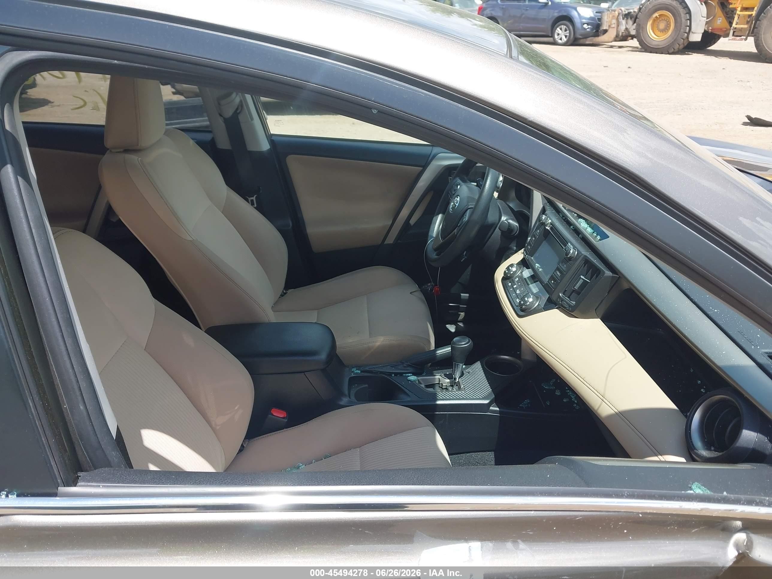 2015 Toyota Rav4 Xle Gray vin: 2T3RFREV8FW352777