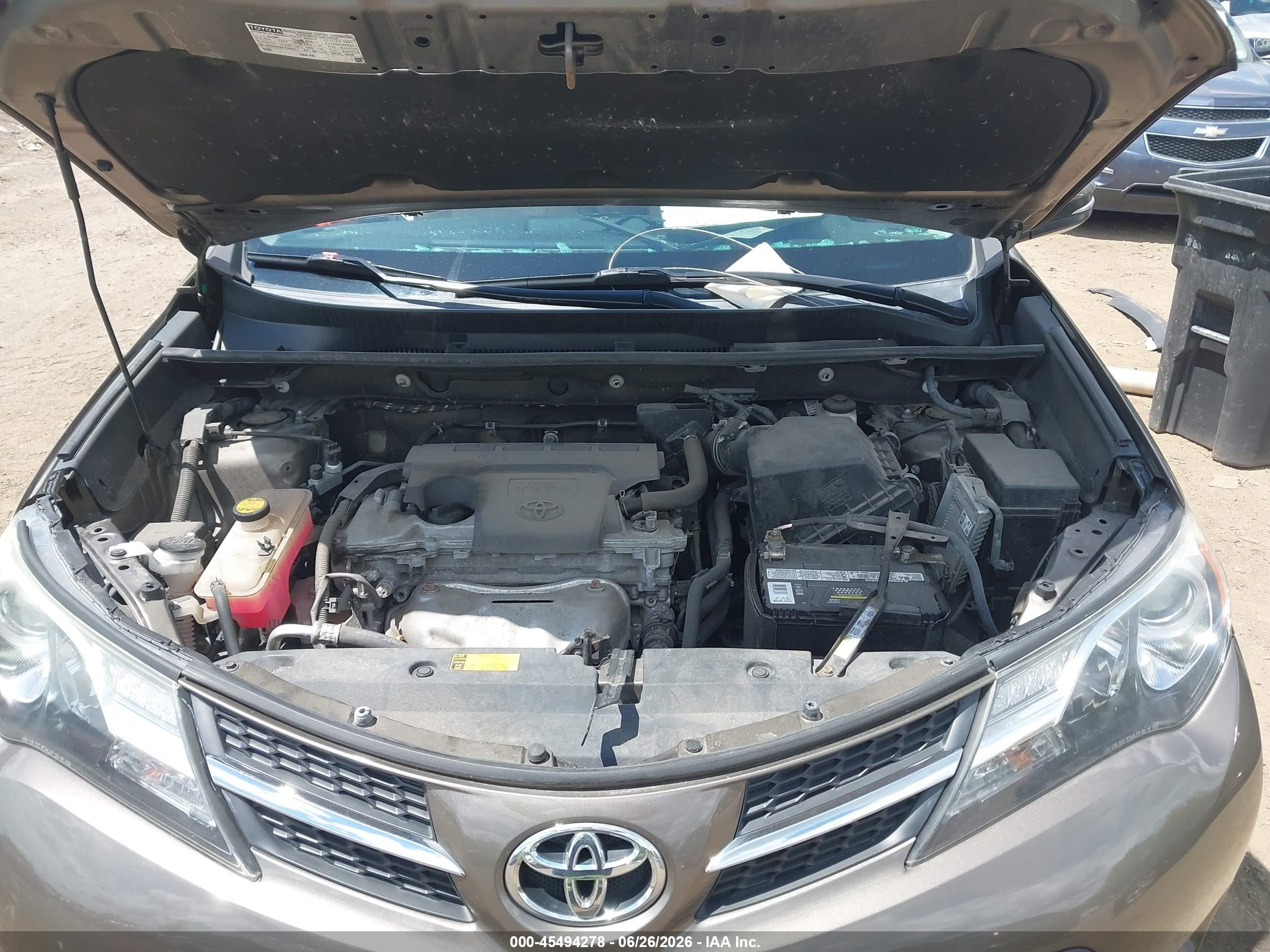 2015 Toyota Rav4 Xle Gray vin: 2T3RFREV8FW352777
