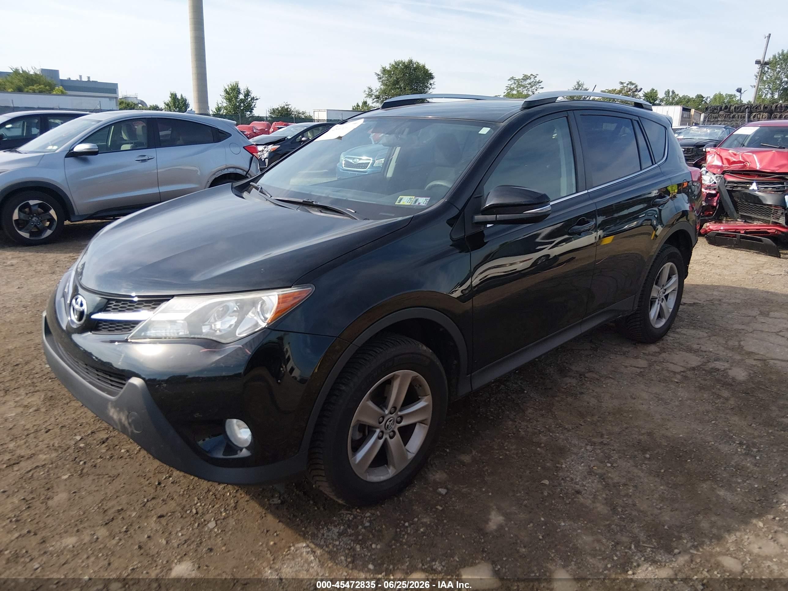 2015 Toyota Rav4 Xle Black vin: 2T3RFREV8FW367425