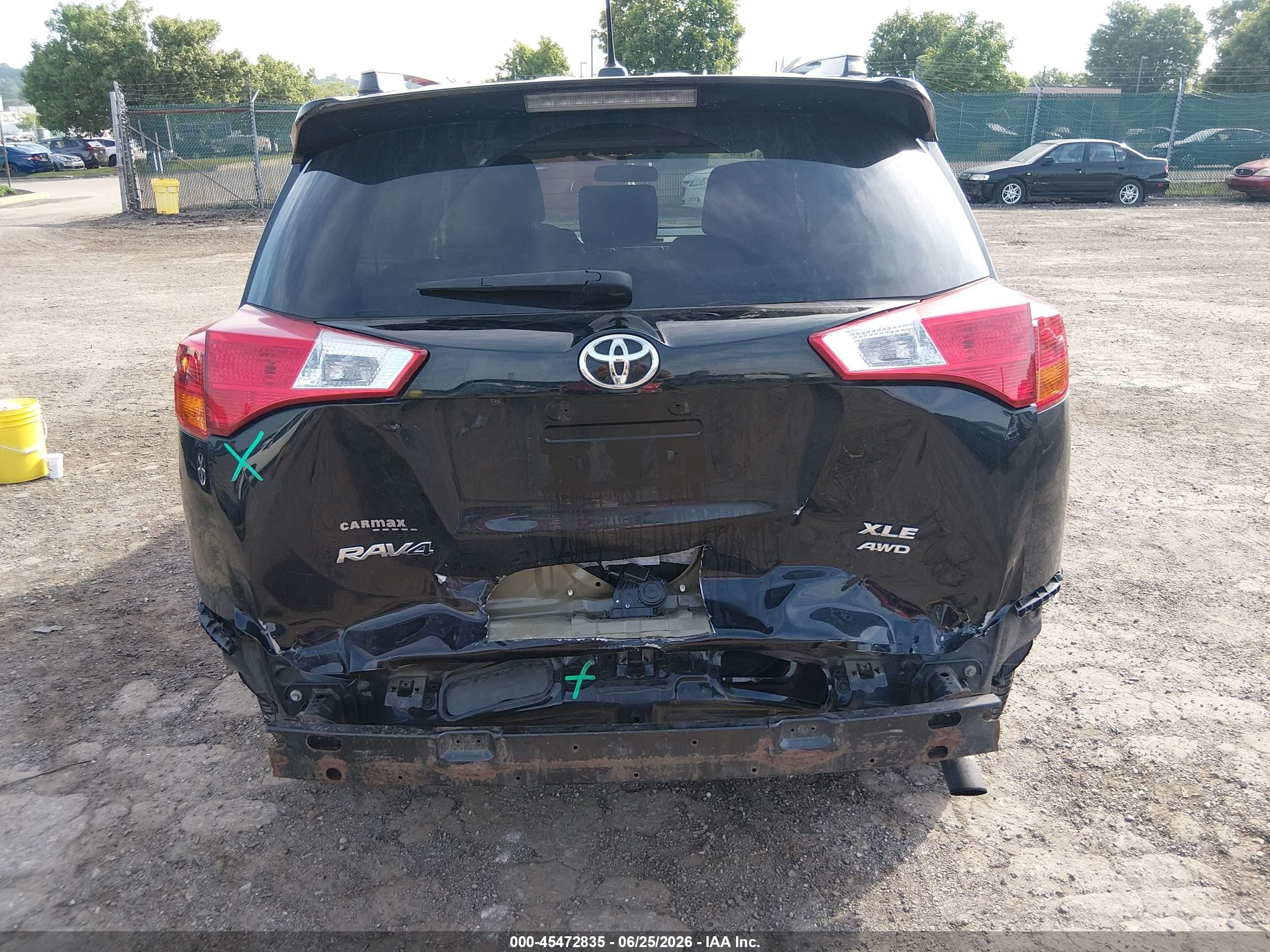 2015 Toyota Rav4 Xle Black vin: 2T3RFREV8FW367425