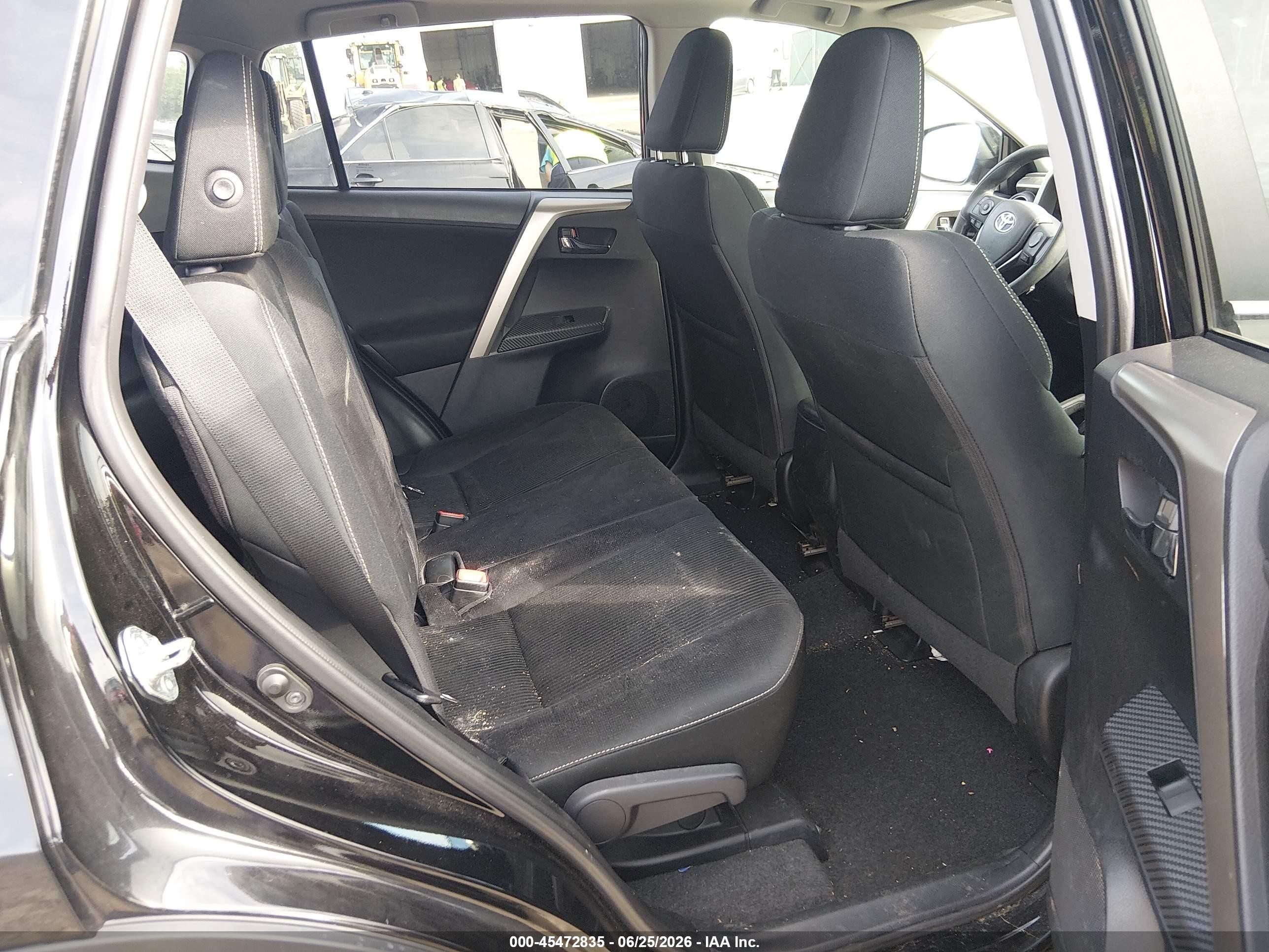 2015 Toyota Rav4 Xle Black vin: 2T3RFREV8FW367425