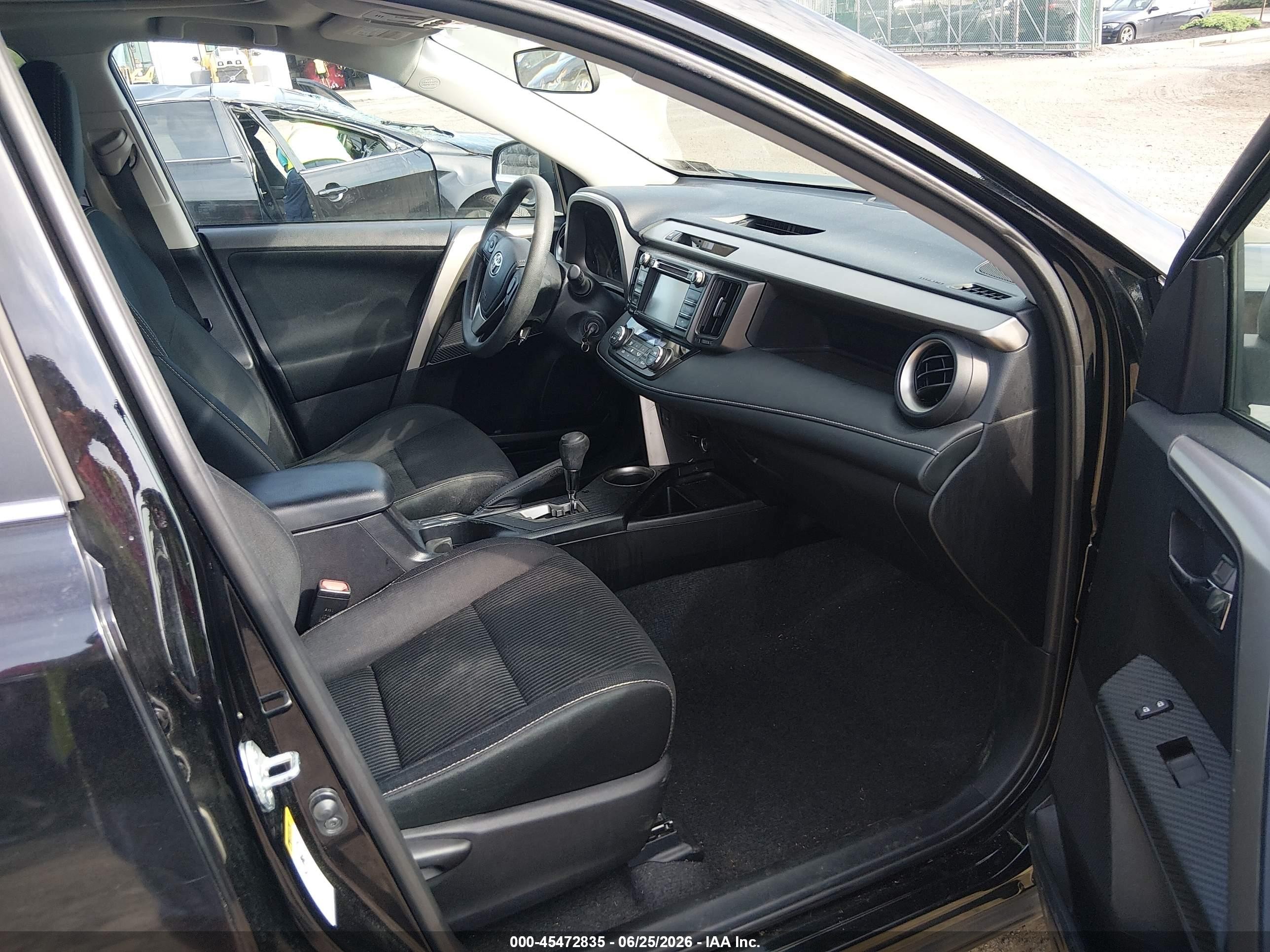 2015 Toyota Rav4 Xle Black vin: 2T3RFREV8FW367425