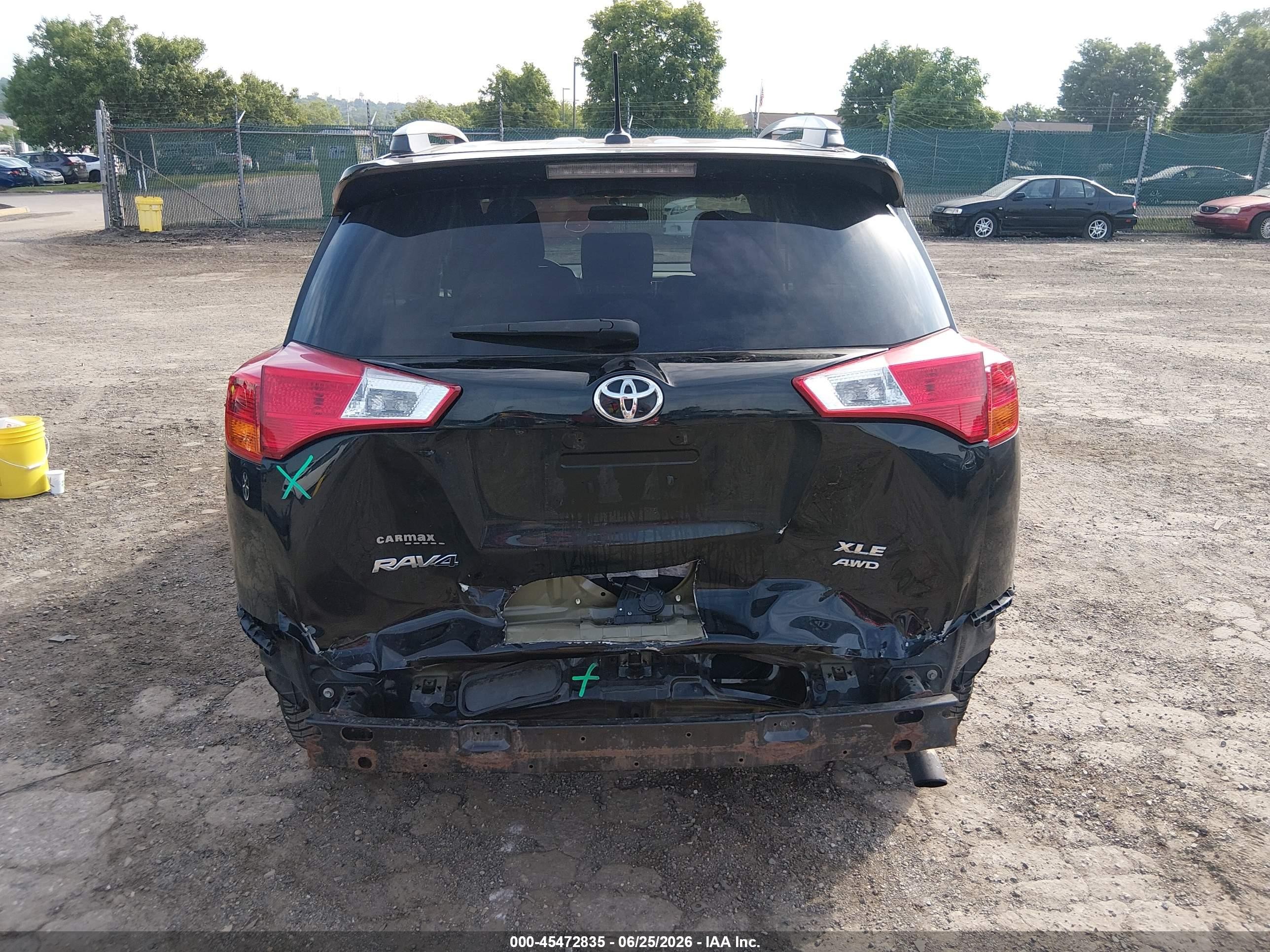 2015 Toyota Rav4 Xle Black vin: 2T3RFREV8FW367425