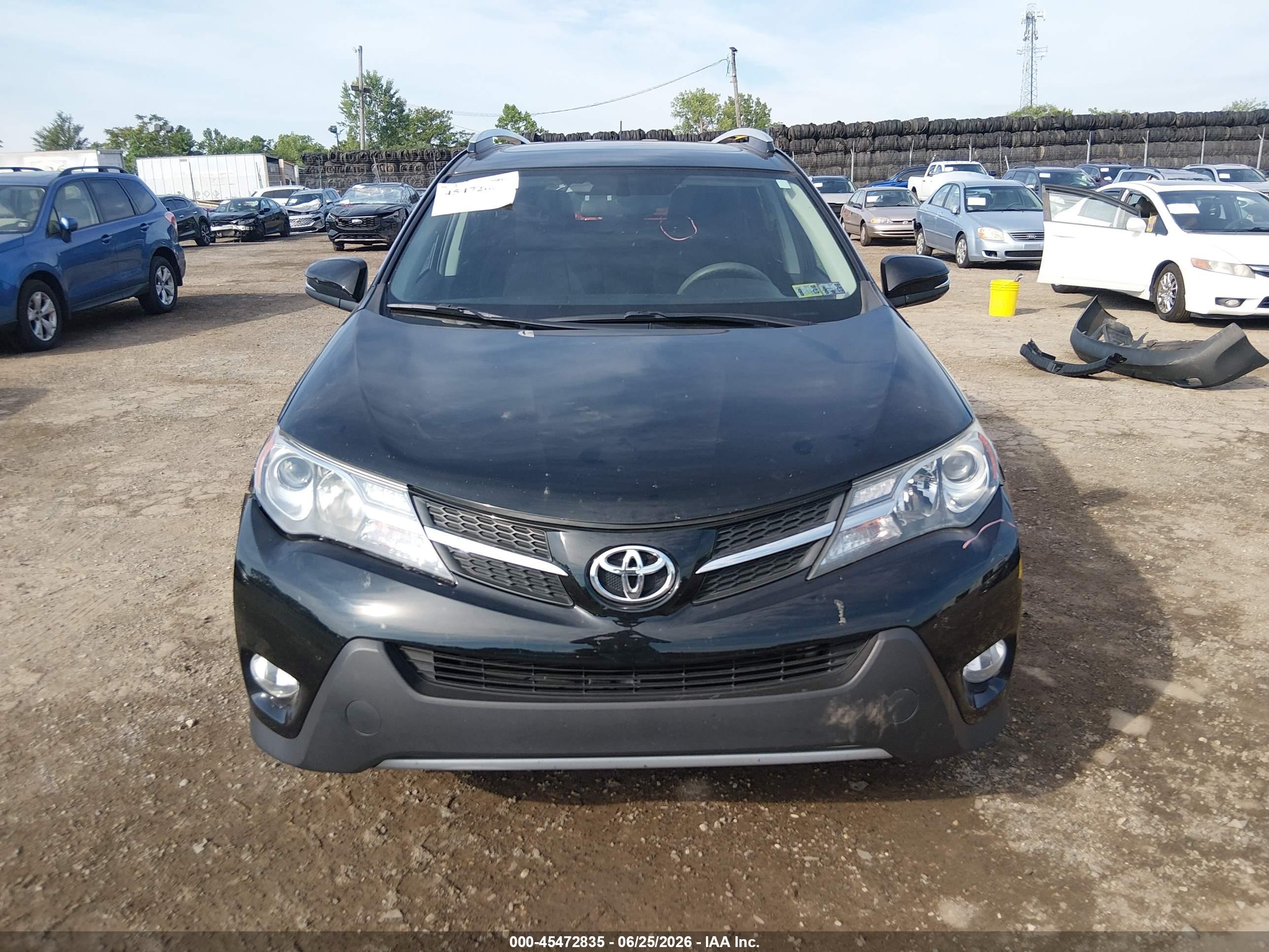 2015 Toyota Rav4 Xle Black vin: 2T3RFREV8FW367425
