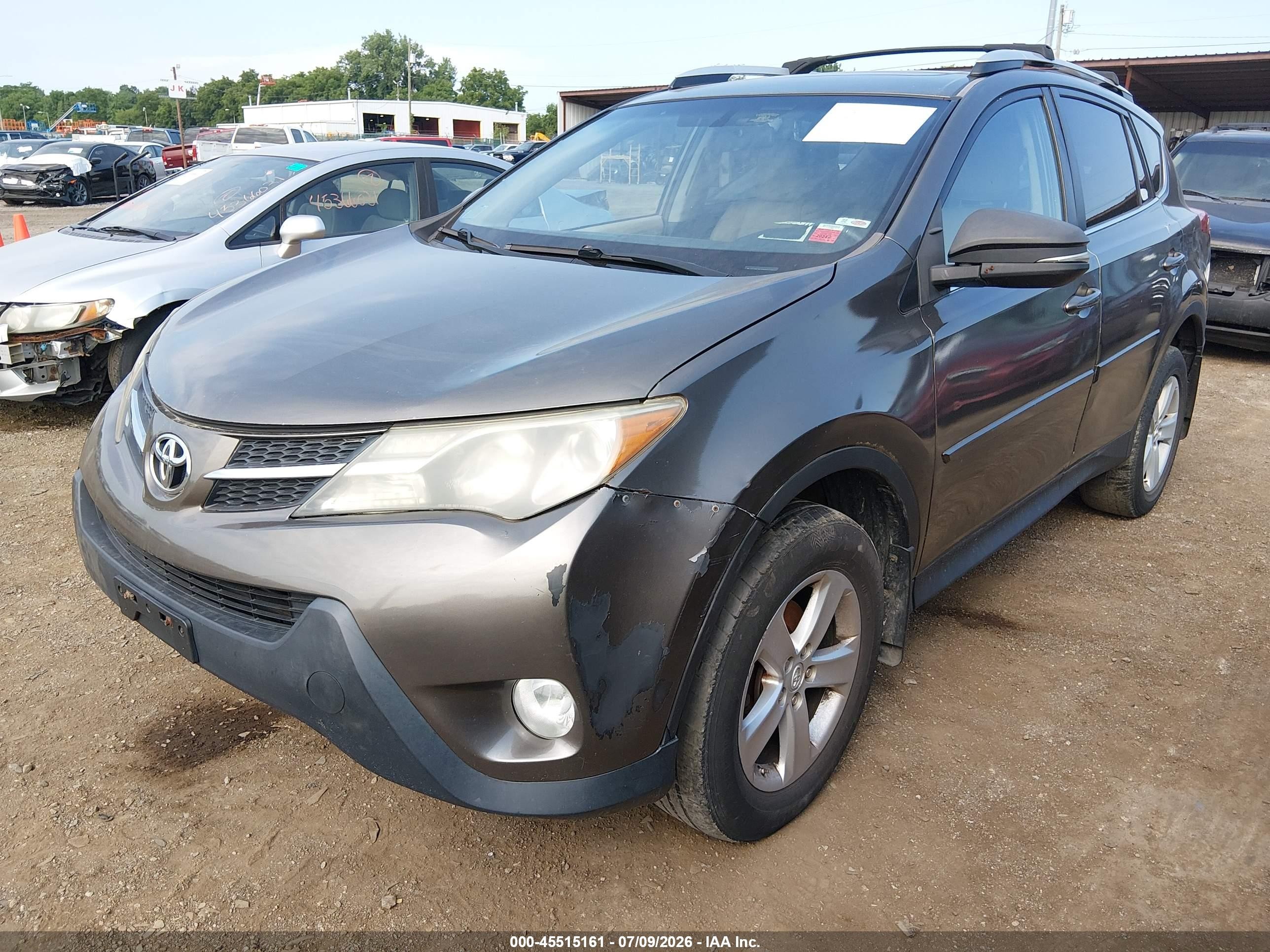 2013 Toyota Rav4 Xle Brown vin: 2T3RFREV9DW012860