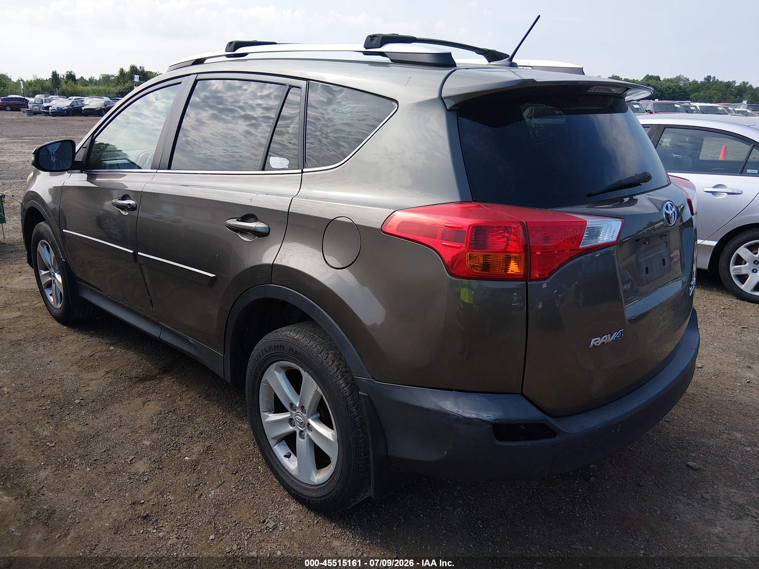 2013 Toyota Rav4 Xle Brown vin: 2T3RFREV9DW012860