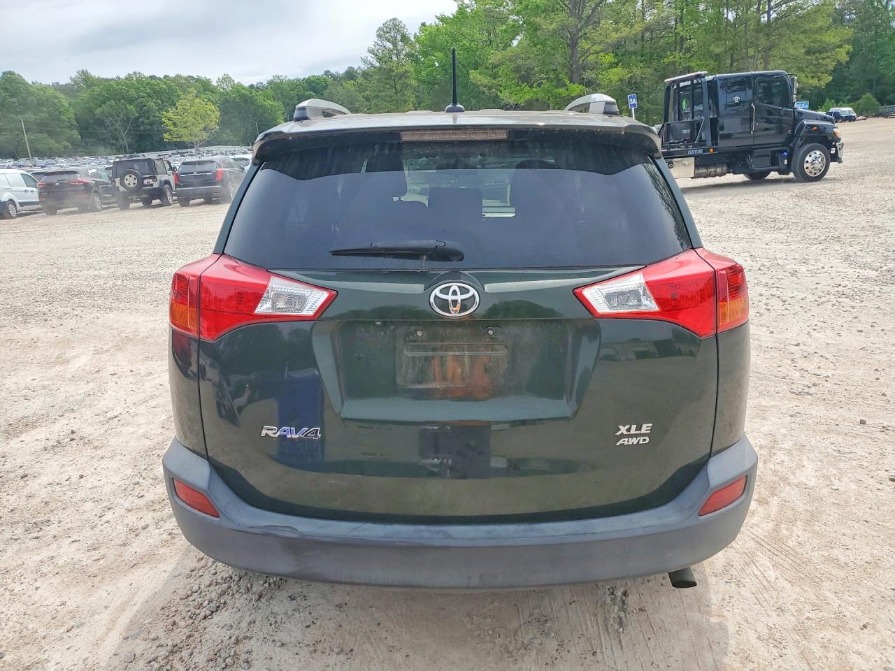 2013 Toyota Rav4 Xle Green vin: 2T3RFREV9DW042599