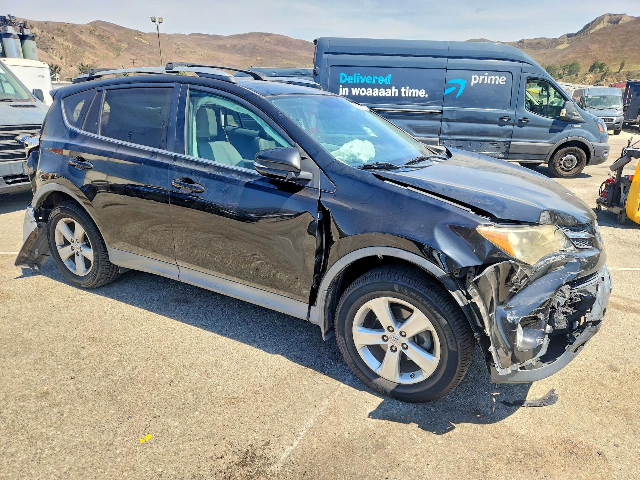 2013 Toyota Rav4 Xle Black vin: 2T3RFREV9DW069804