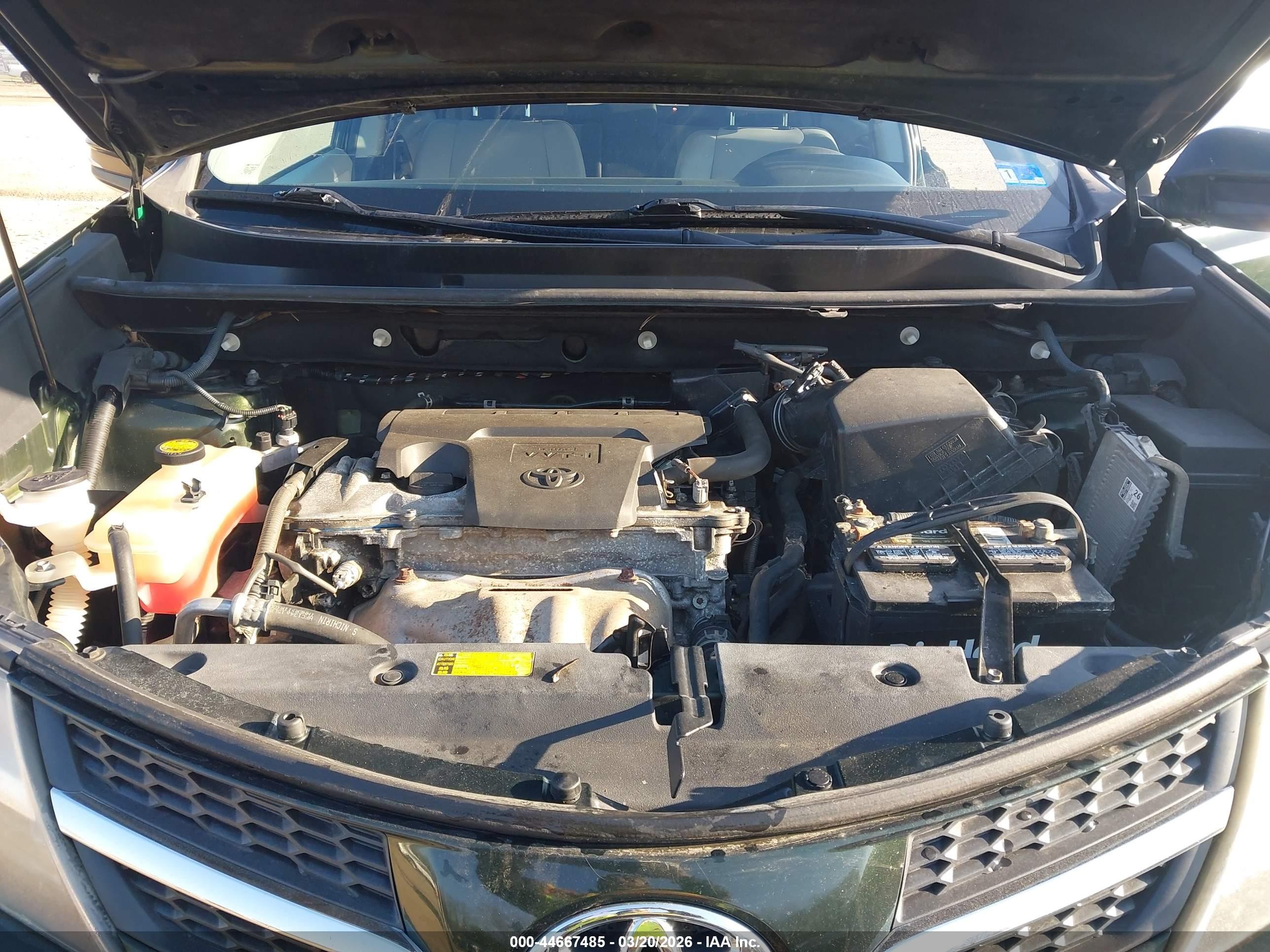 2013 Toyota Rav4 Xle Green vin: 2T3RFREV9DW081399