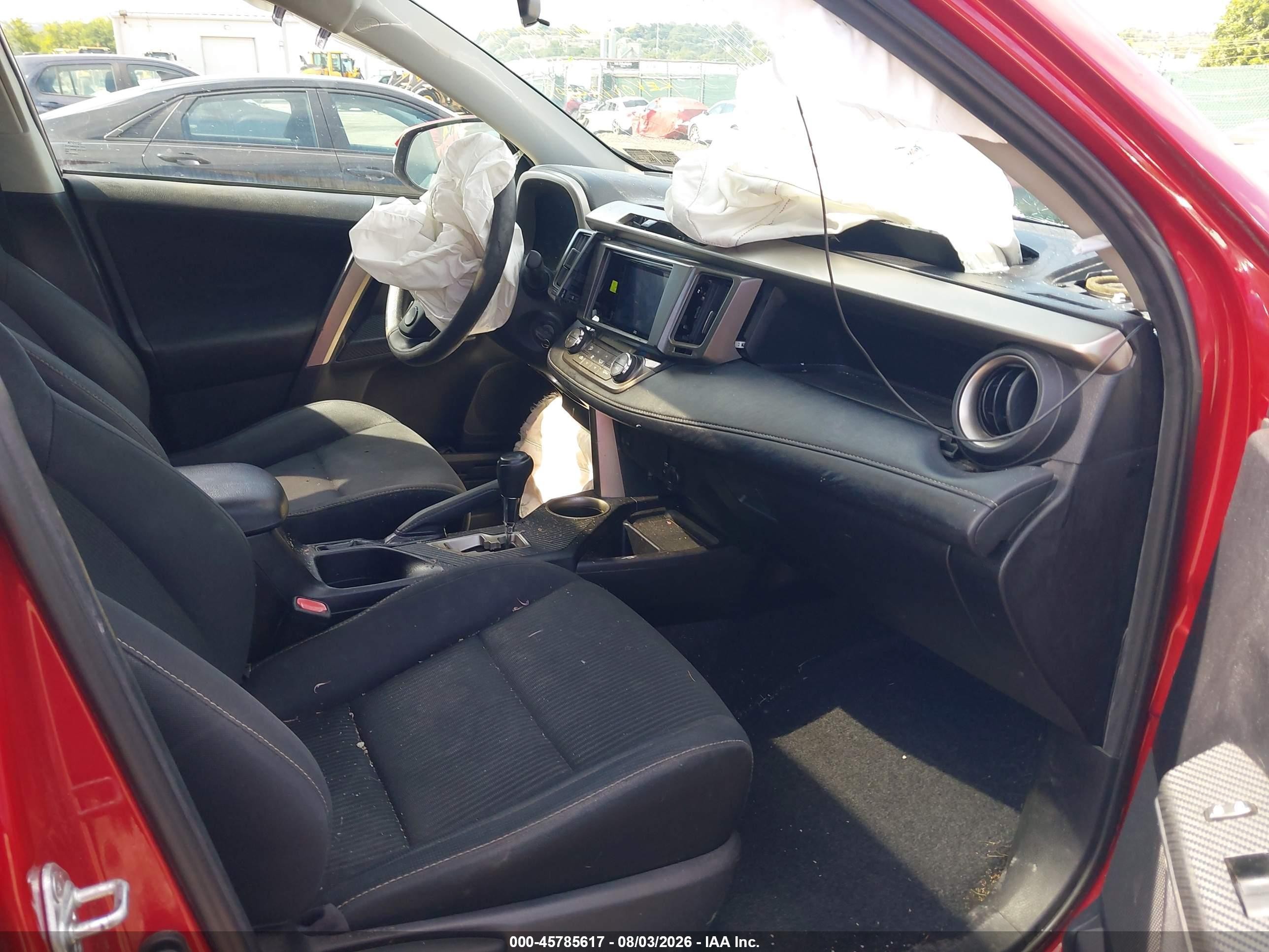 2013 Toyota Rav4 Xle Red vin: 2T3RFREV9DW108147