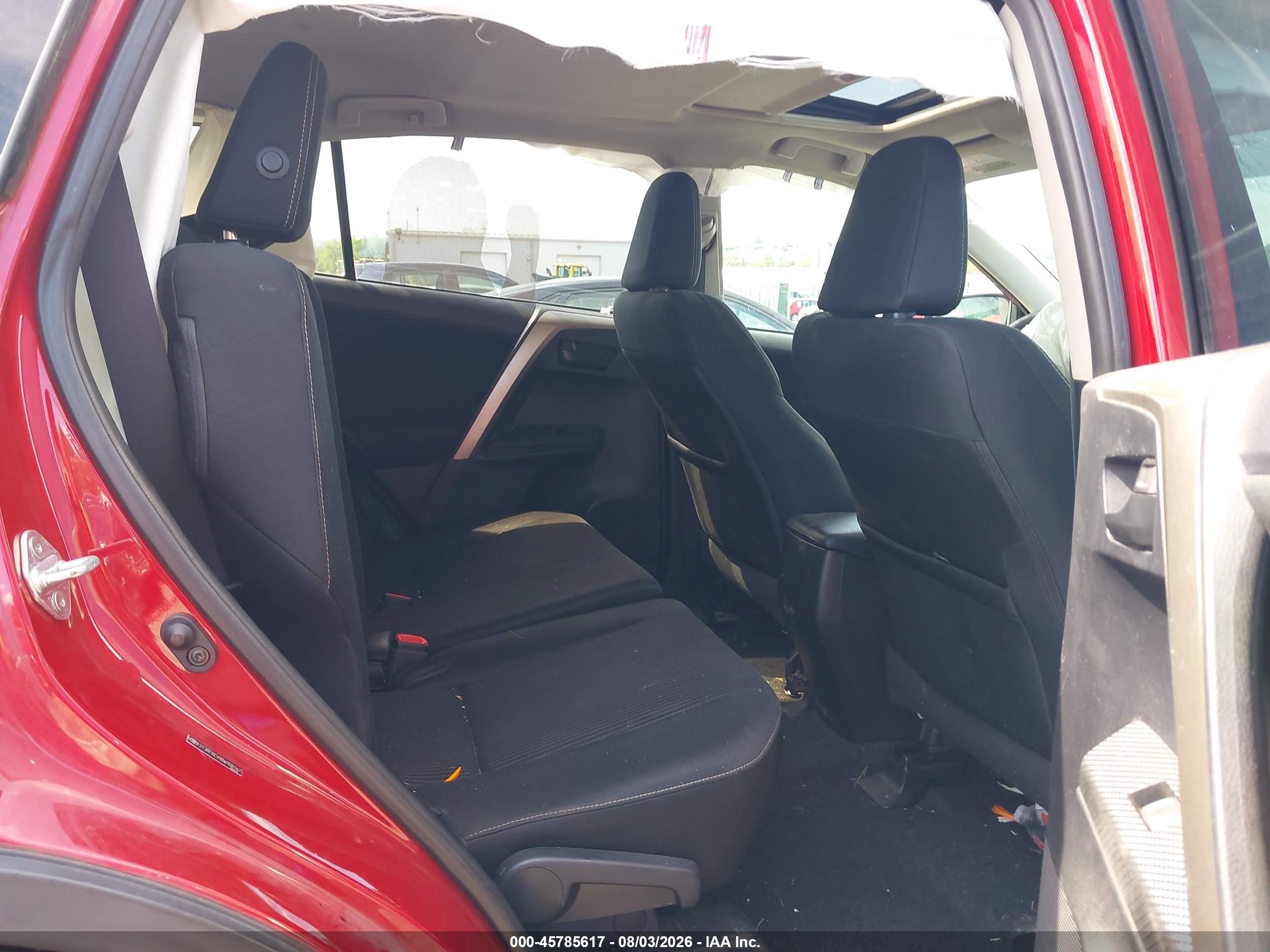 2013 Toyota Rav4 Xle Red vin: 2T3RFREV9DW108147