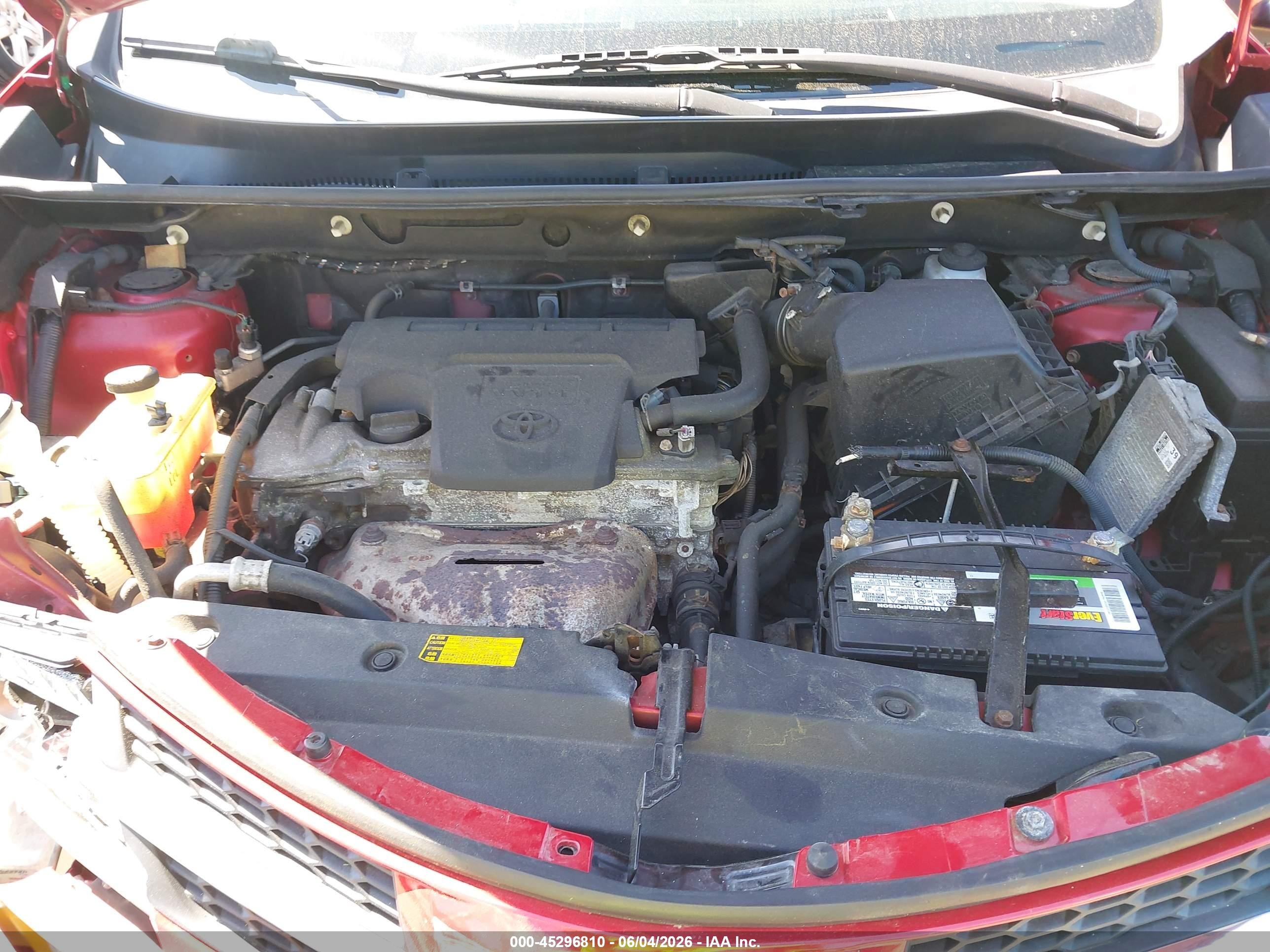 2014 Toyota Rav4 Xle Red vin: 2T3RFREV9EW137763