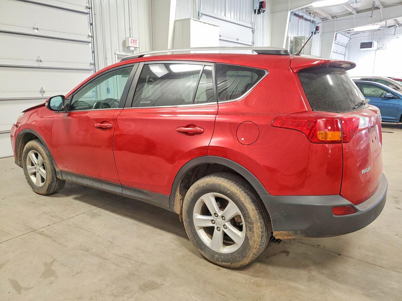 2014 Toyota Rav4 Xle Красный vin: 2T3RFREV9EW146012