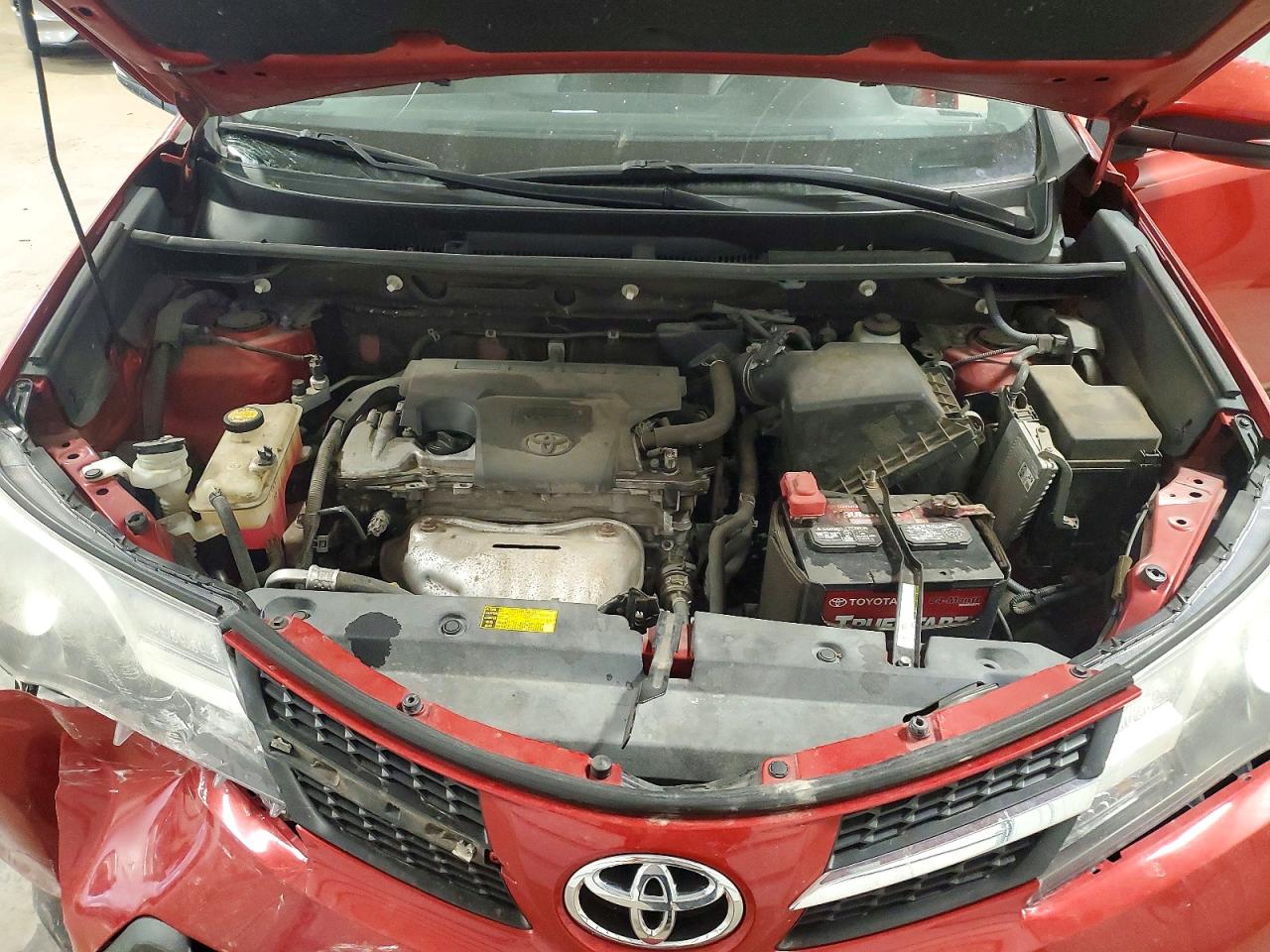 2014 Toyota Rav4 Xle Красный vin: 2T3RFREV9EW146012