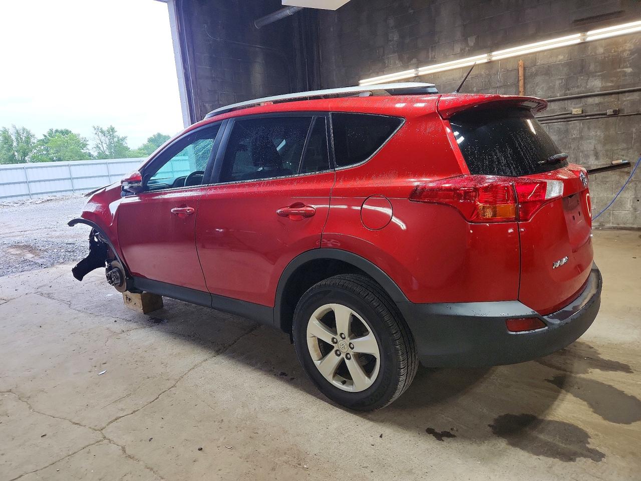 2014 Toyota Rav4 Xle Red vin: 2T3RFREV9EW173159
