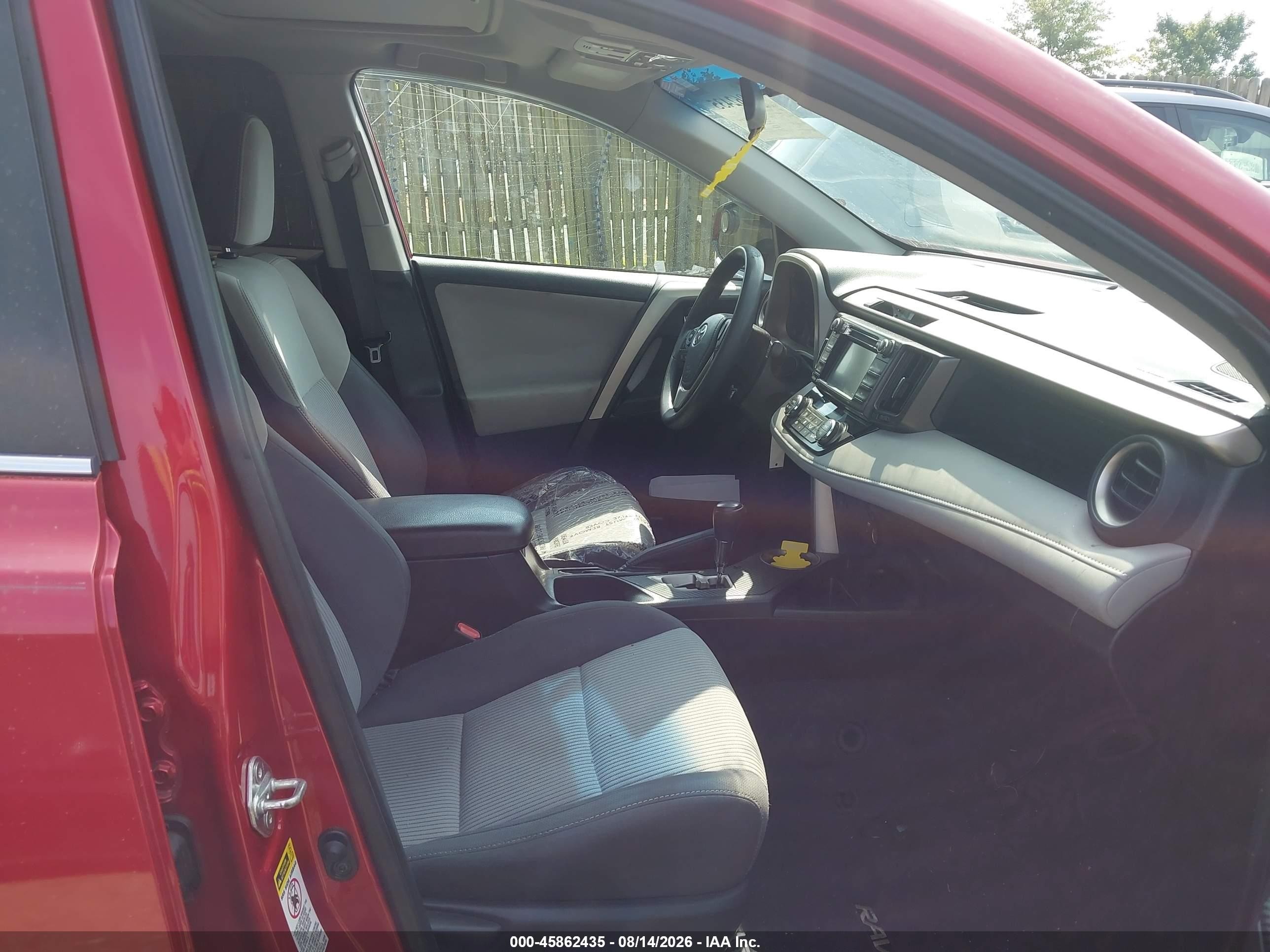 2014 Toyota Rav4 Xle Red vin: 2T3RFREV9EW187627