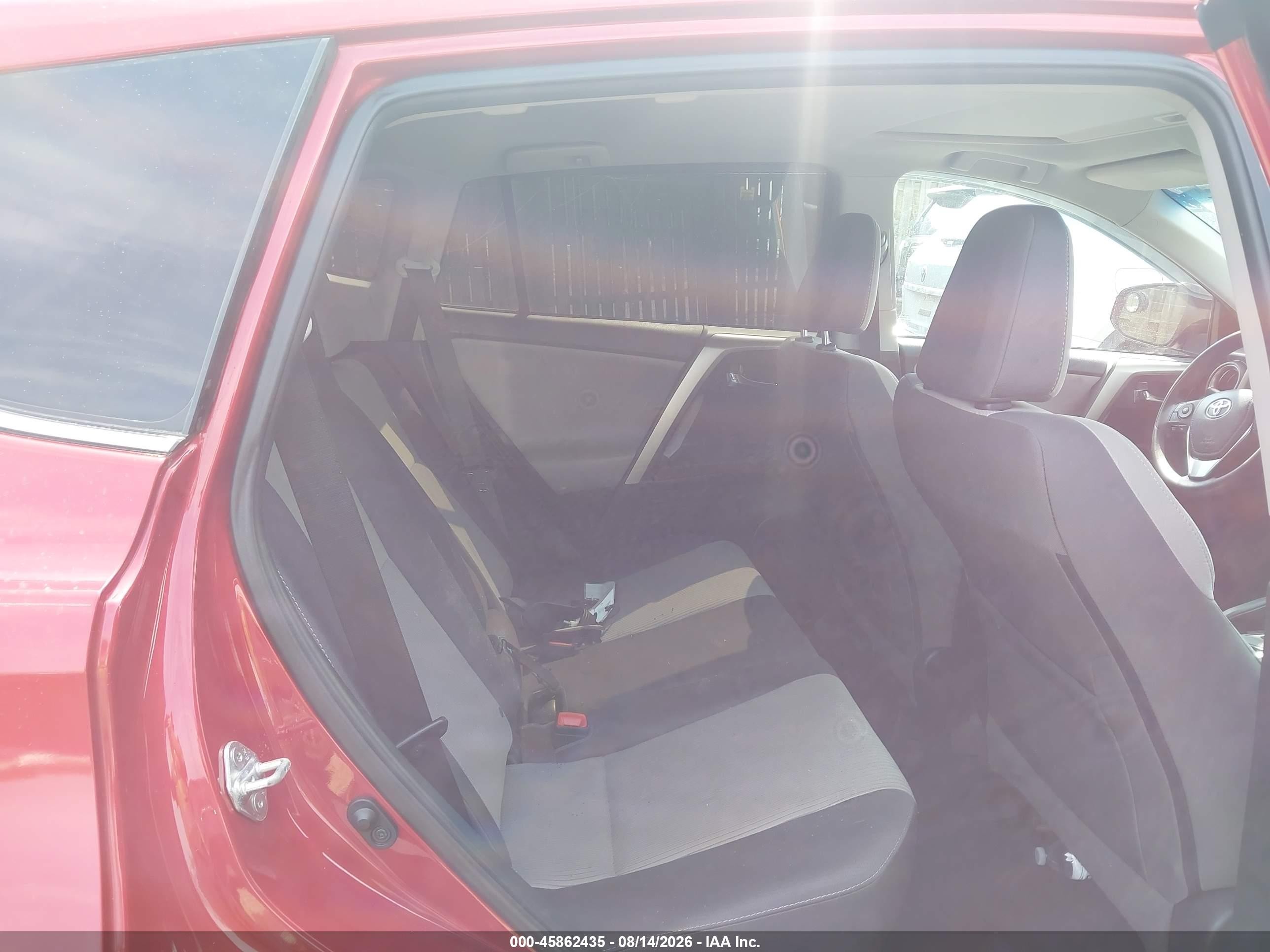 2014 Toyota Rav4 Xle Red vin: 2T3RFREV9EW187627