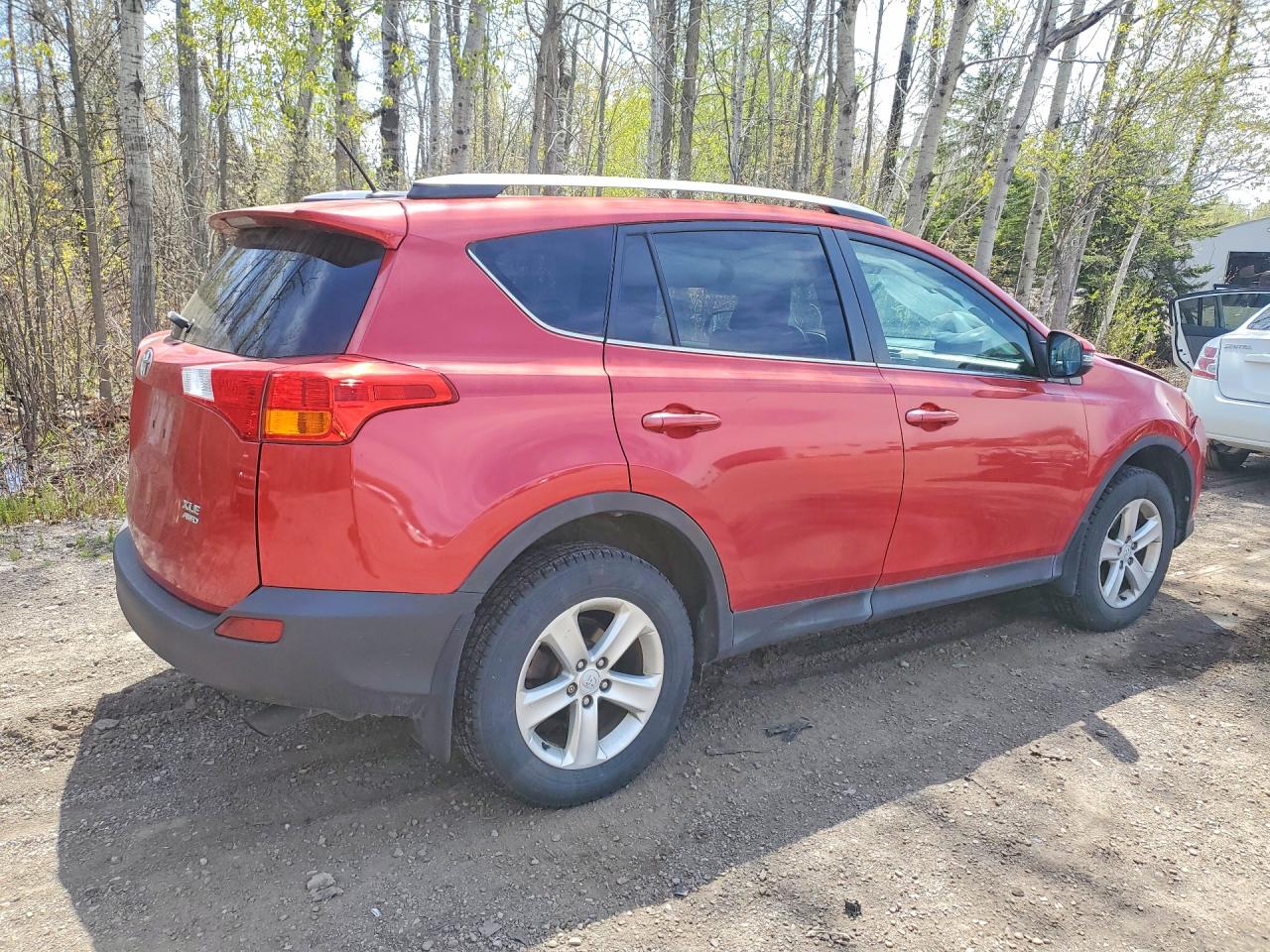 2014 Toyota Rav4 Xle Red vin: 2T3RFREV9EW191497