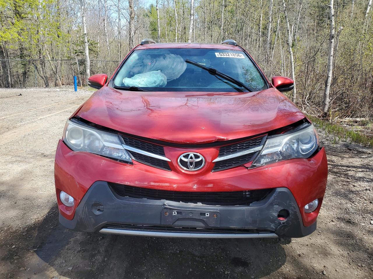 2014 Toyota Rav4 Xle Red vin: 2T3RFREV9EW191497
