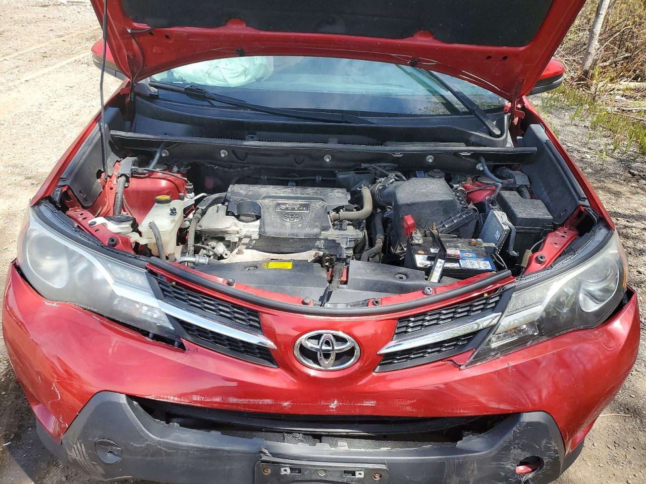 2014 Toyota Rav4 Xle Red vin: 2T3RFREV9EW191497