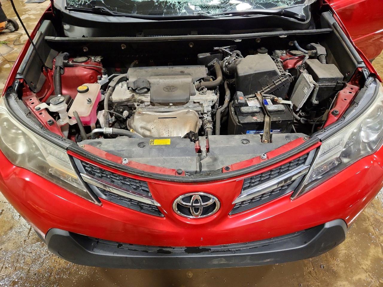 2014 Toyota Rav4 Xle Red vin: 2T3RFREV9EW194237