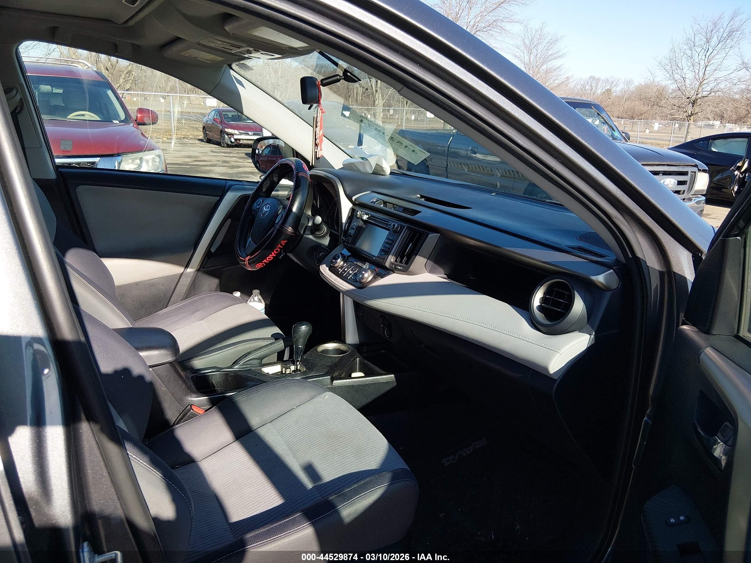 2014 Toyota Rav4 Xle Gray vin: 2T3RFREV9EW217659