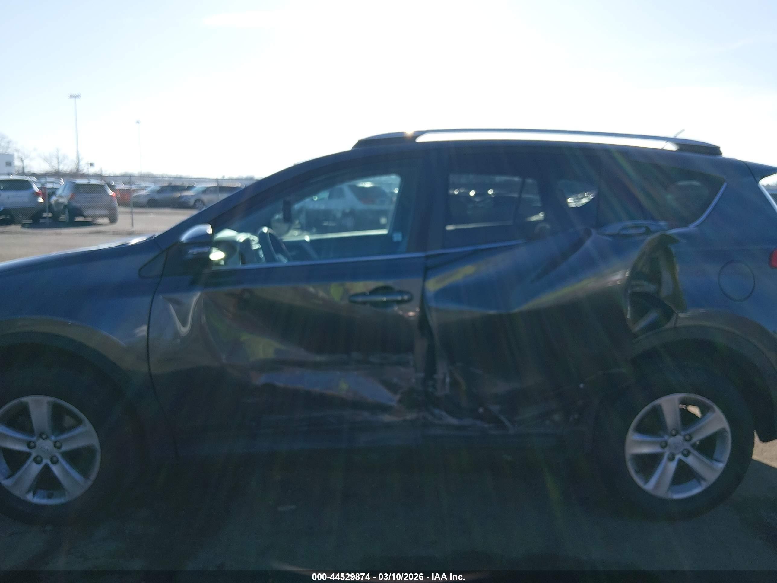 2014 Toyota Rav4 Xle Gray vin: 2T3RFREV9EW217659