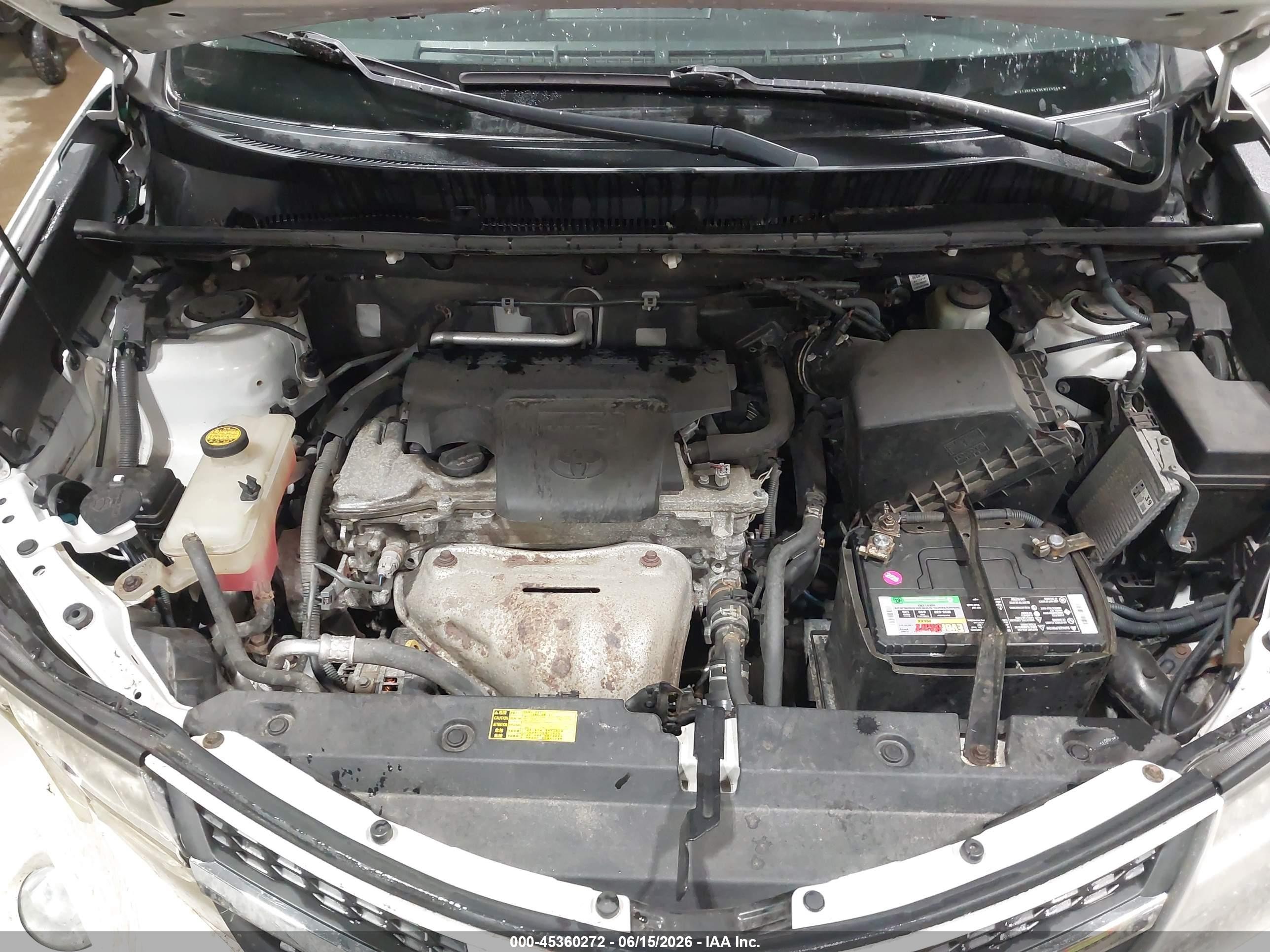 2014 Toyota Rav4 Xle Белый vin: 2T3RFREV9EW225048