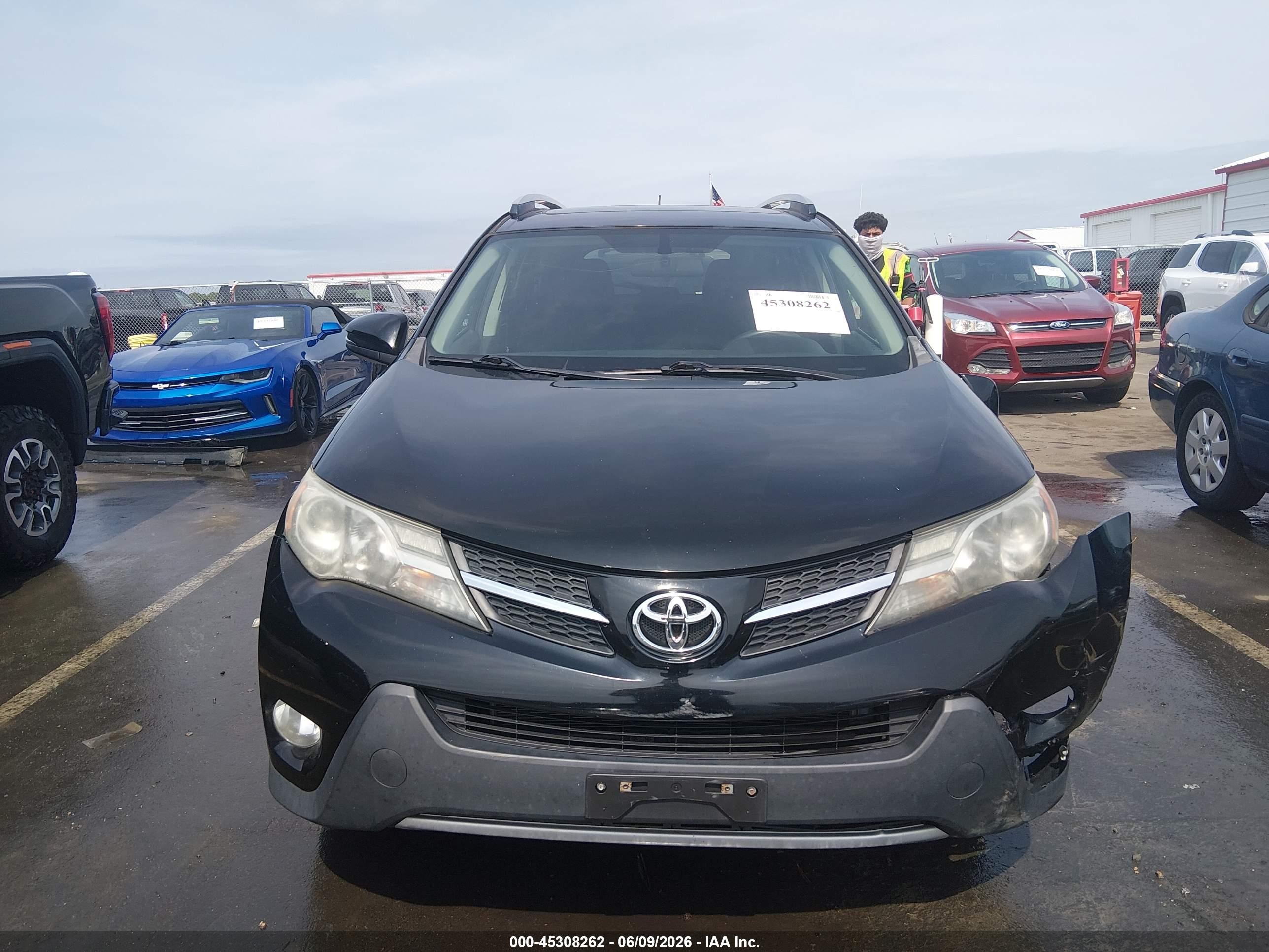 2015 Toyota Rav4 Xle Black vin: 2T3RFREV9FW244538