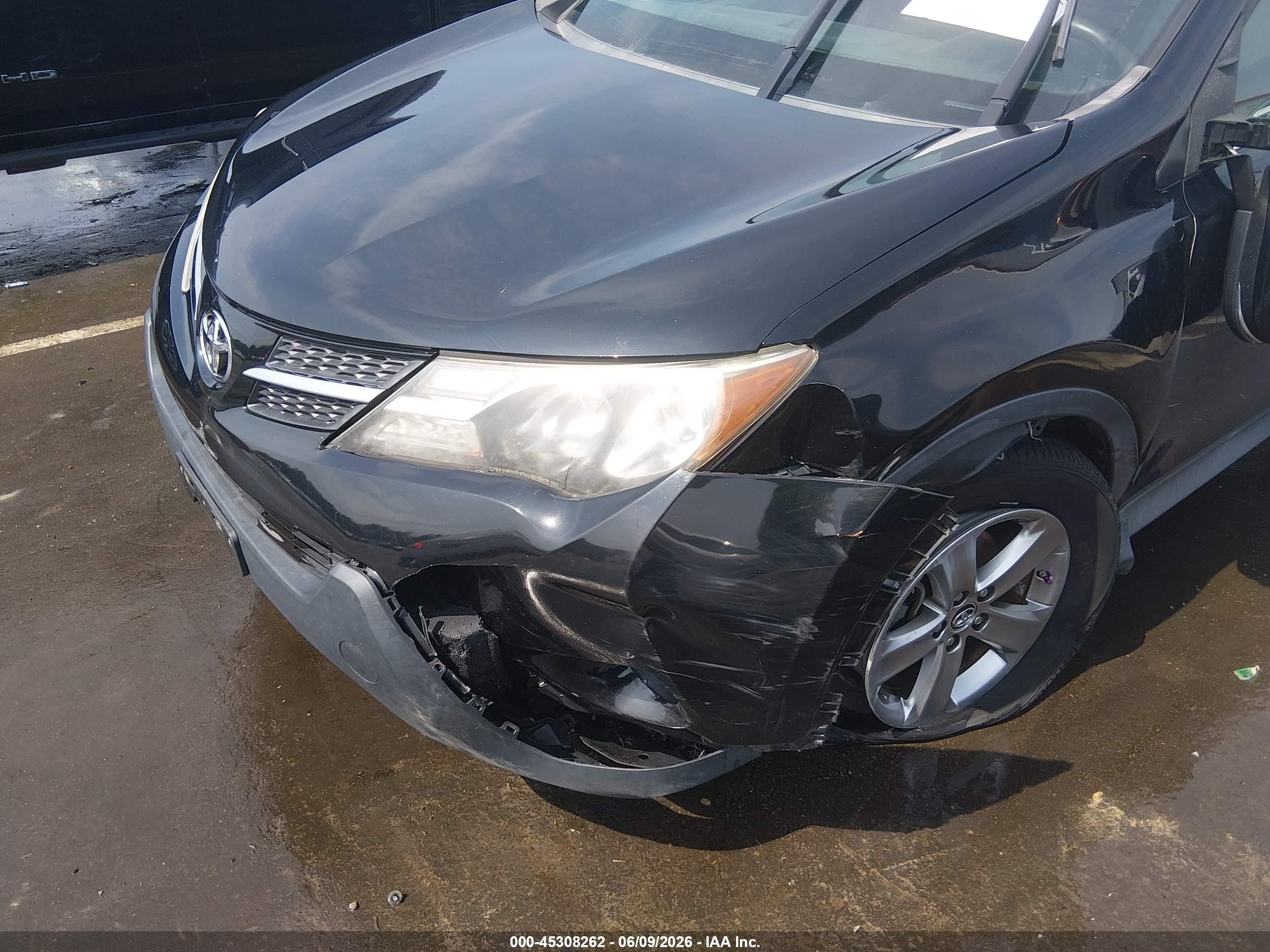 2015 Toyota Rav4 Xle Black vin: 2T3RFREV9FW244538