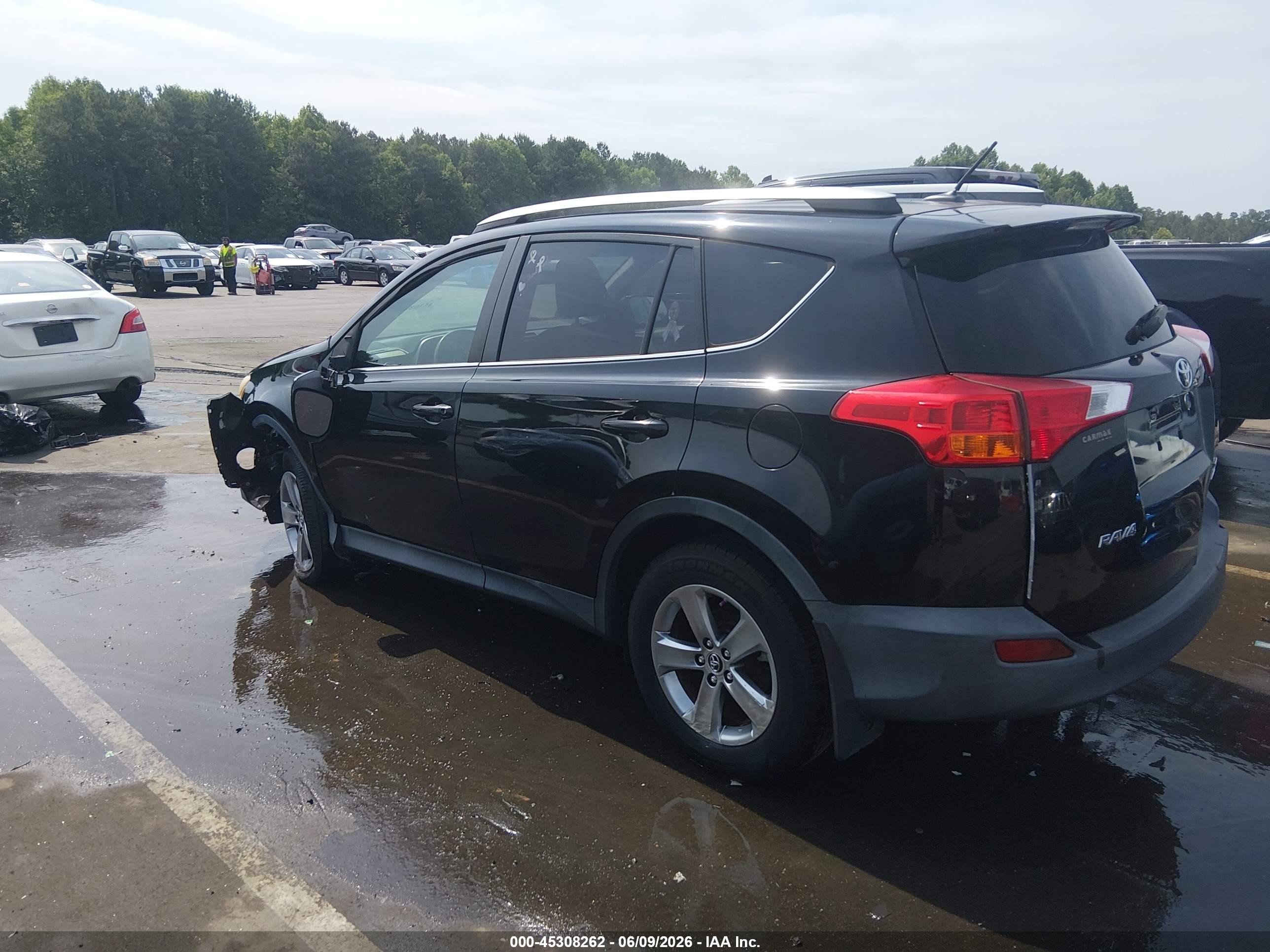 2015 Toyota Rav4 Xle Black vin: 2T3RFREV9FW244538