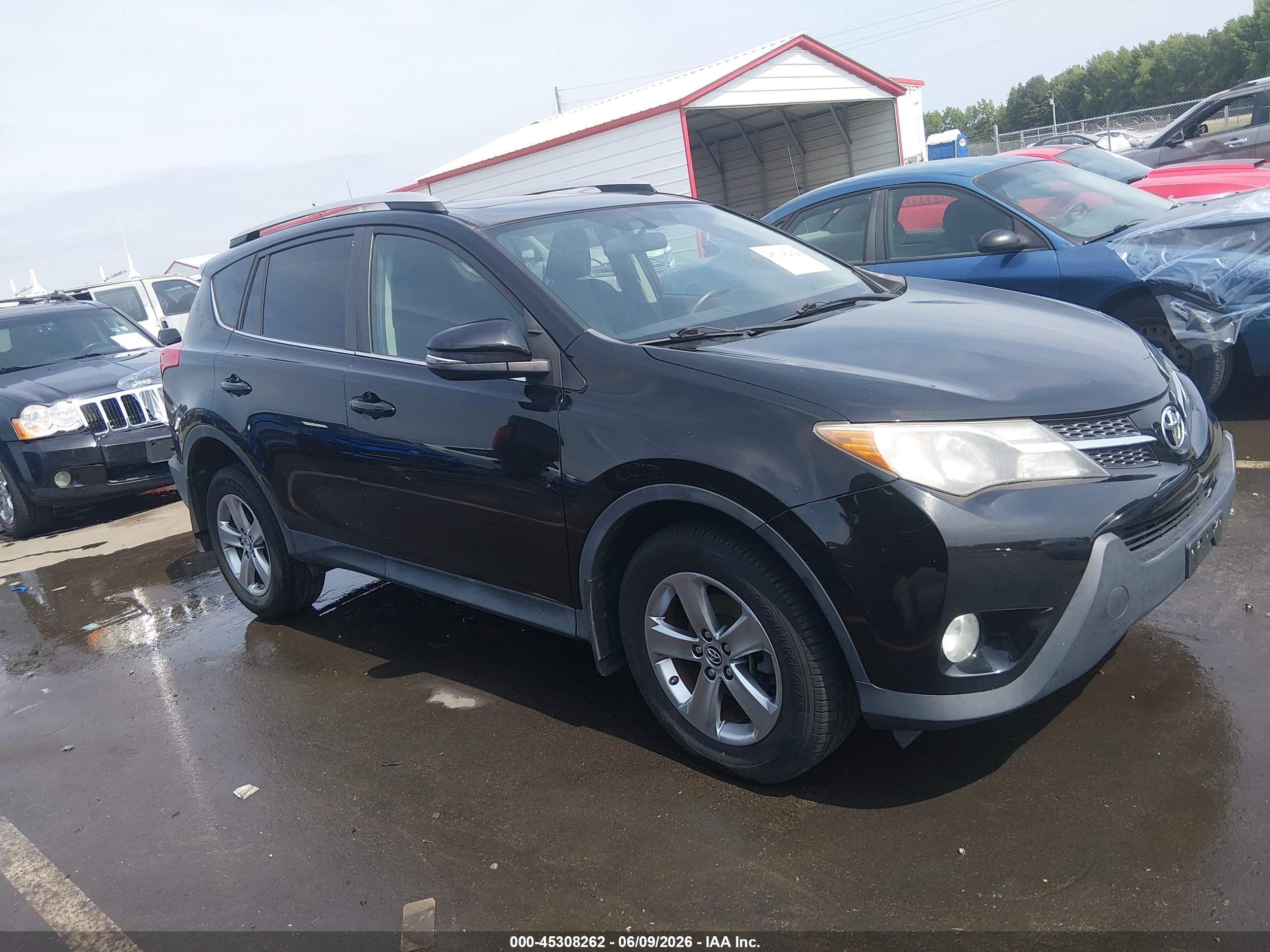 2015 Toyota Rav4 Xle Black vin: 2T3RFREV9FW244538