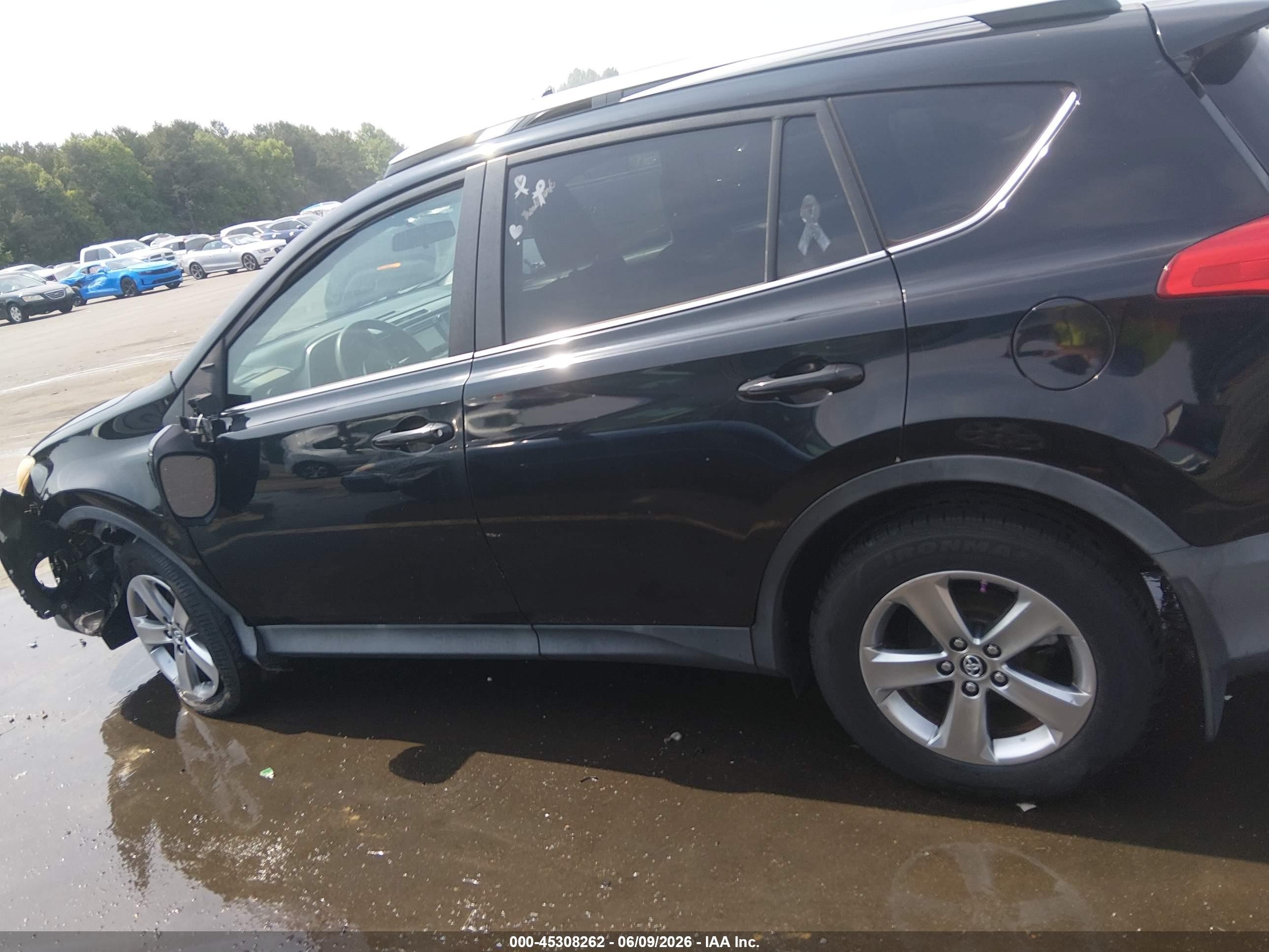 2015 Toyota Rav4 Xle Black vin: 2T3RFREV9FW244538