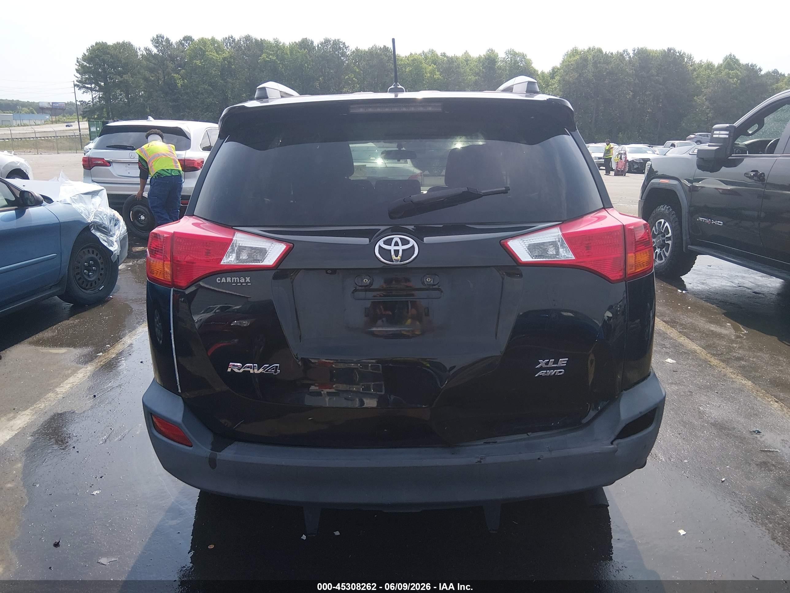 2015 Toyota Rav4 Xle Black vin: 2T3RFREV9FW244538