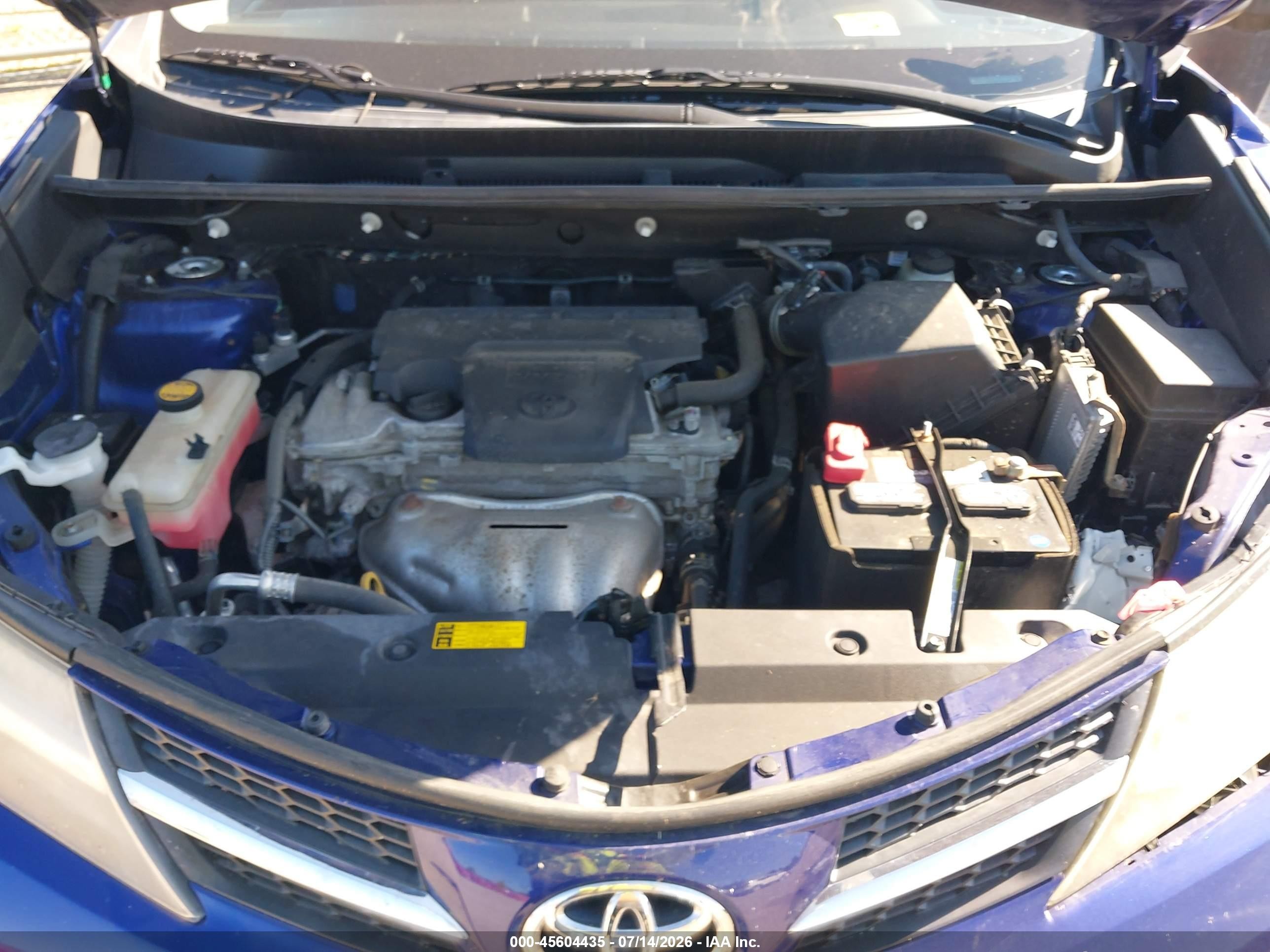 2015 Toyota Rav4 Xle Blue vin: 2T3RFREV9FW254132