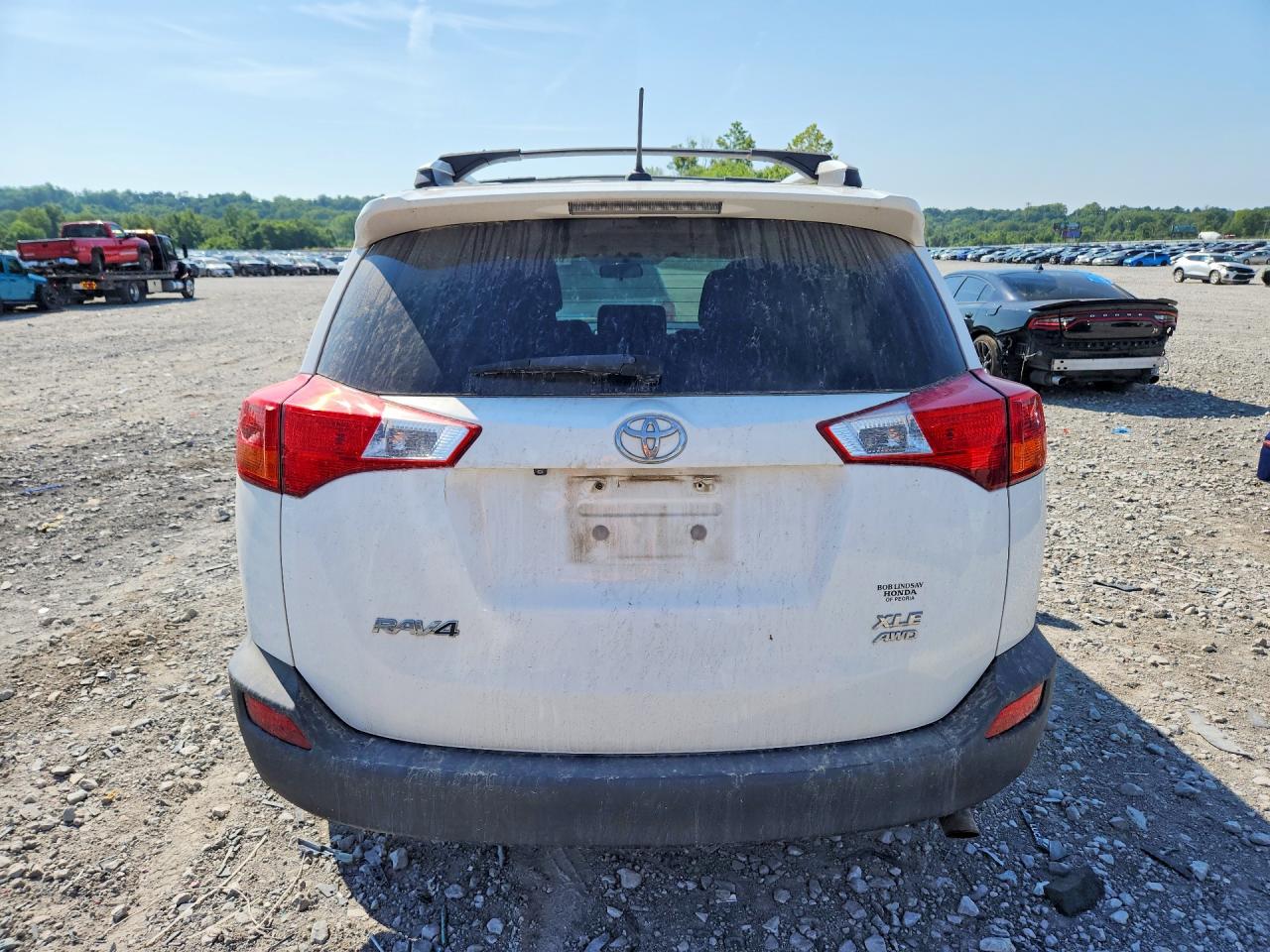 2015 Toyota Rav4 Xle White vin: 2T3RFREV9FW275787