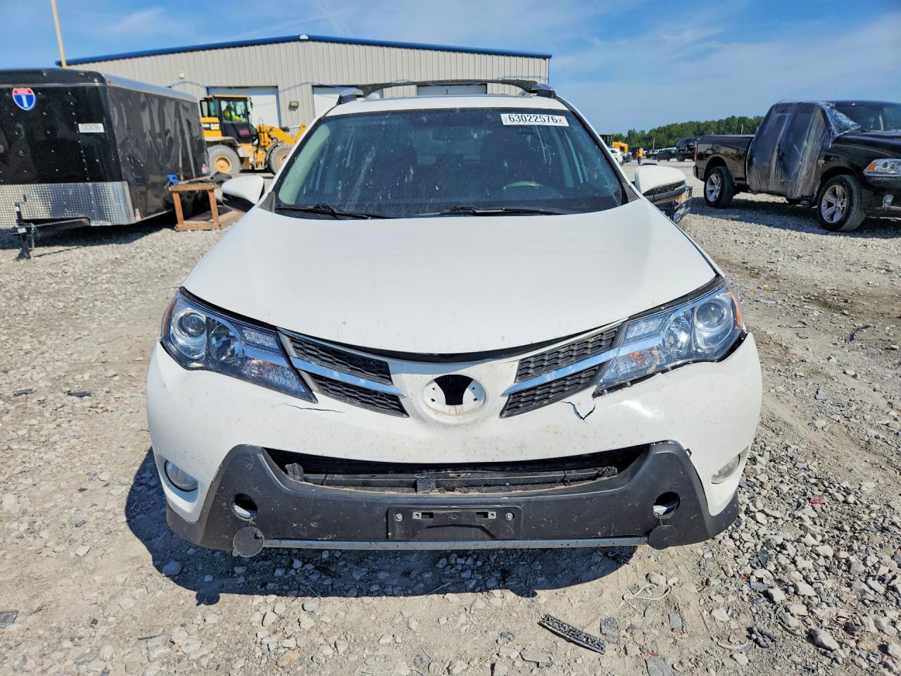 2015 Toyota Rav4 Xle White vin: 2T3RFREV9FW275787