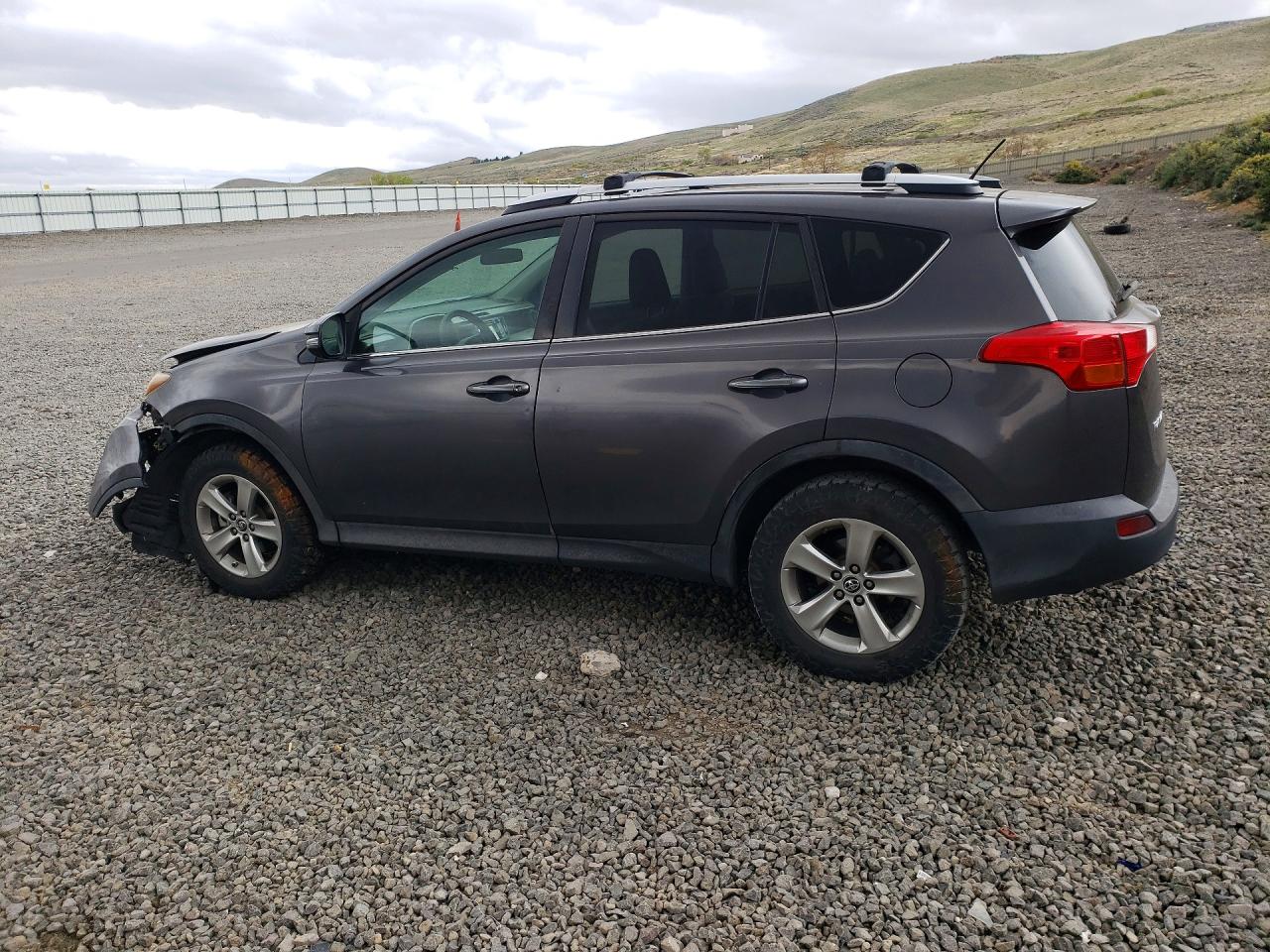 2015 Toyota Rav4 Xle Серый vin: 2T3RFREV9FW290984