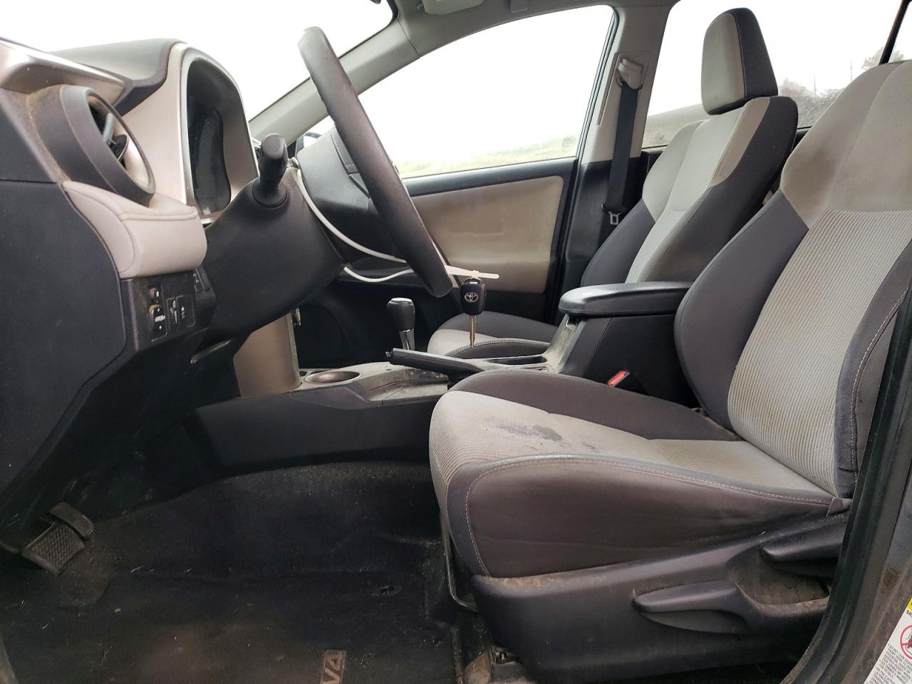 2015 Toyota Rav4 Xle Серый vin: 2T3RFREV9FW290984