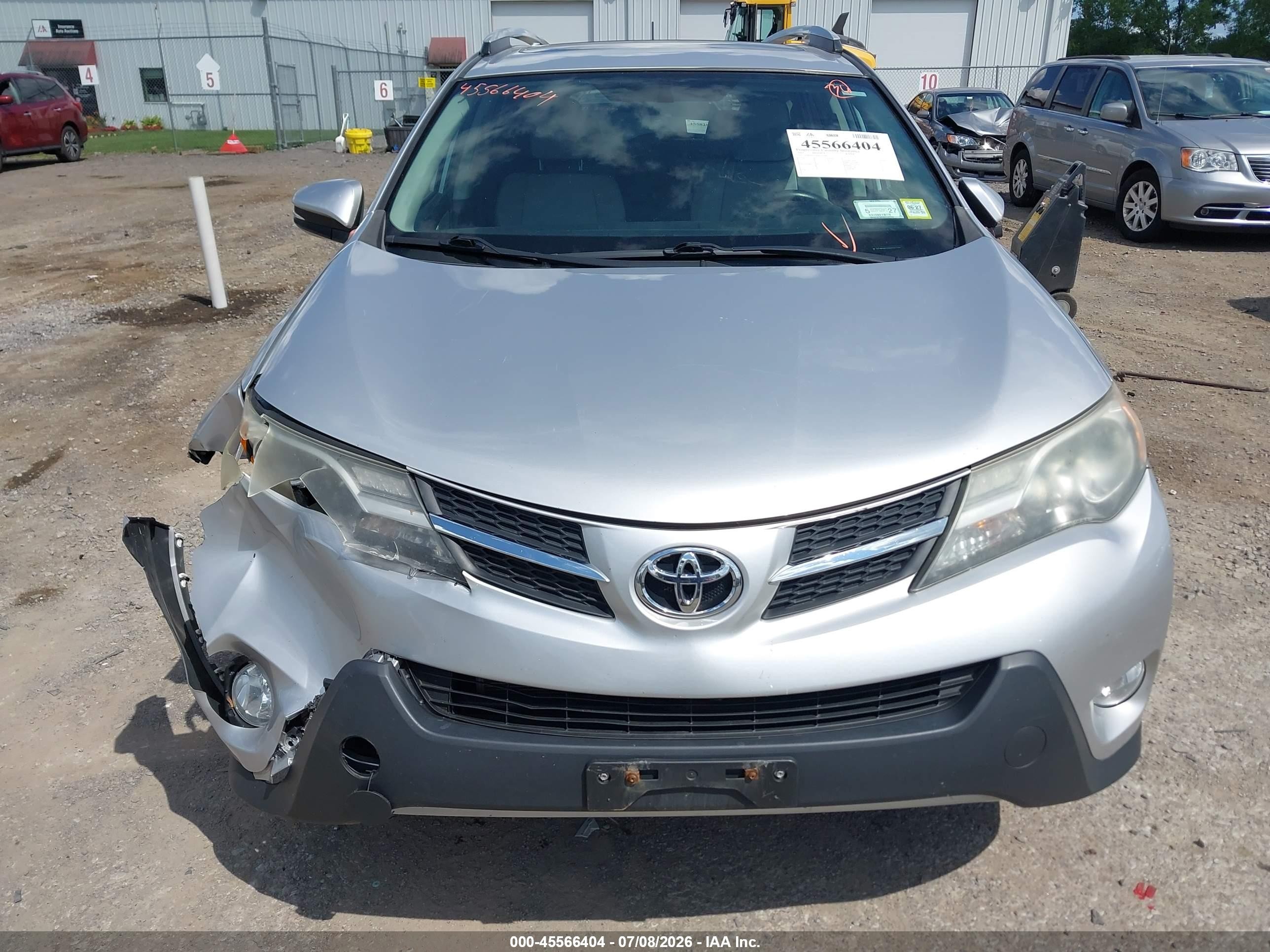 2015 Toyota Rav4 Xle Silver vin: 2T3RFREV9FW305418