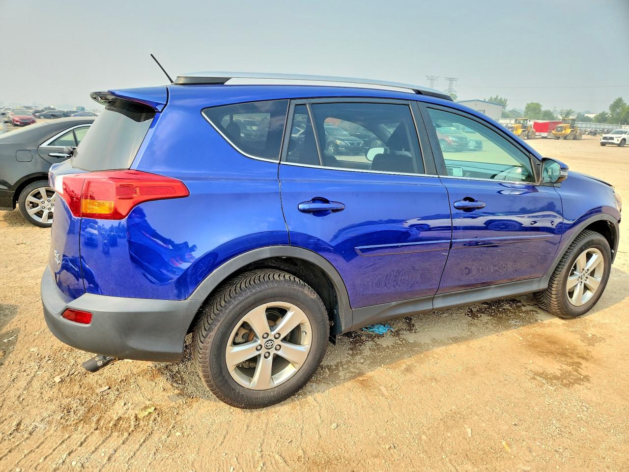 2015 Toyota Rav4 Xle Blue vin: 2T3RFREV9FW330822