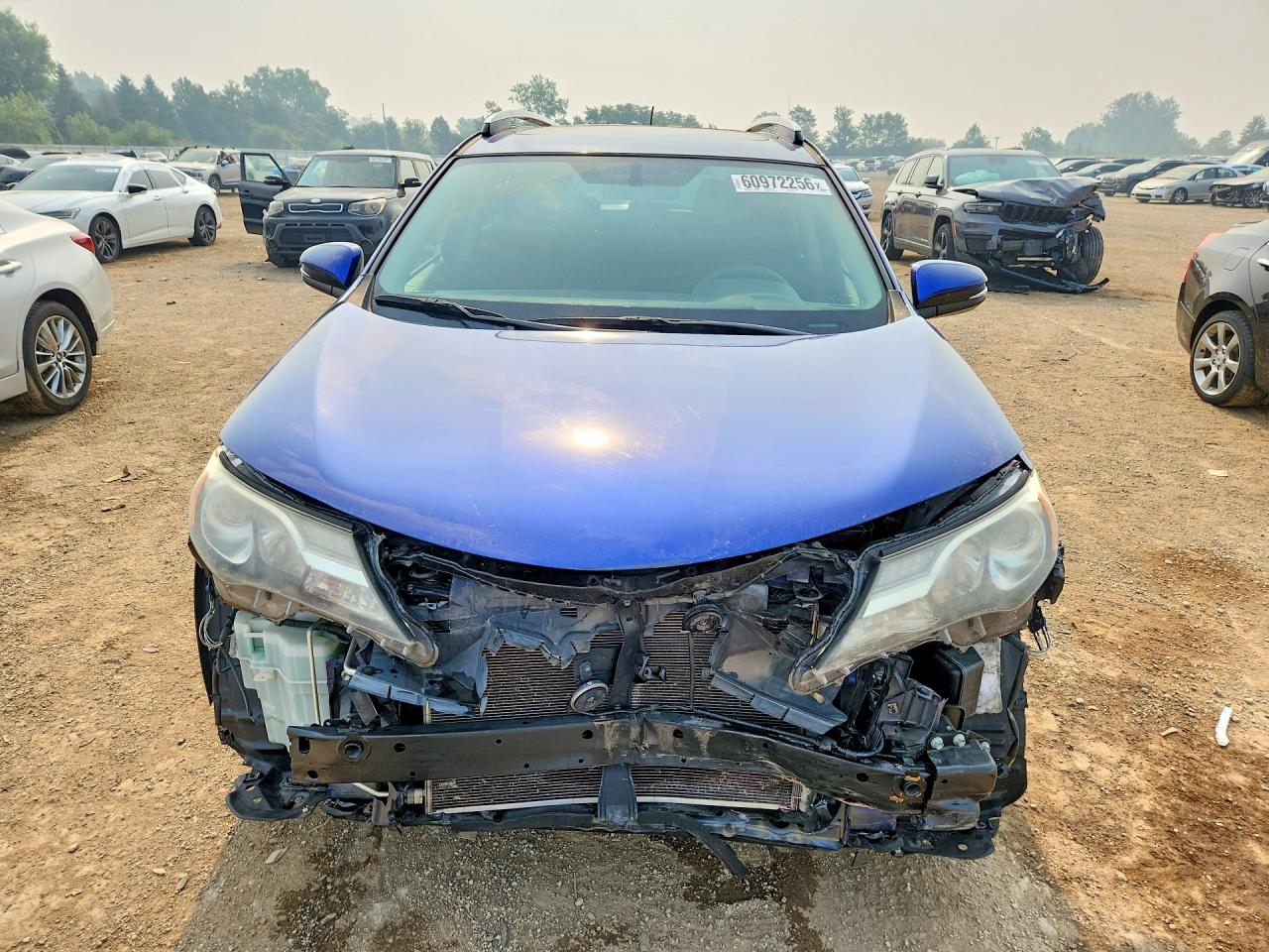 2015 Toyota Rav4 Xle Blue vin: 2T3RFREV9FW330822