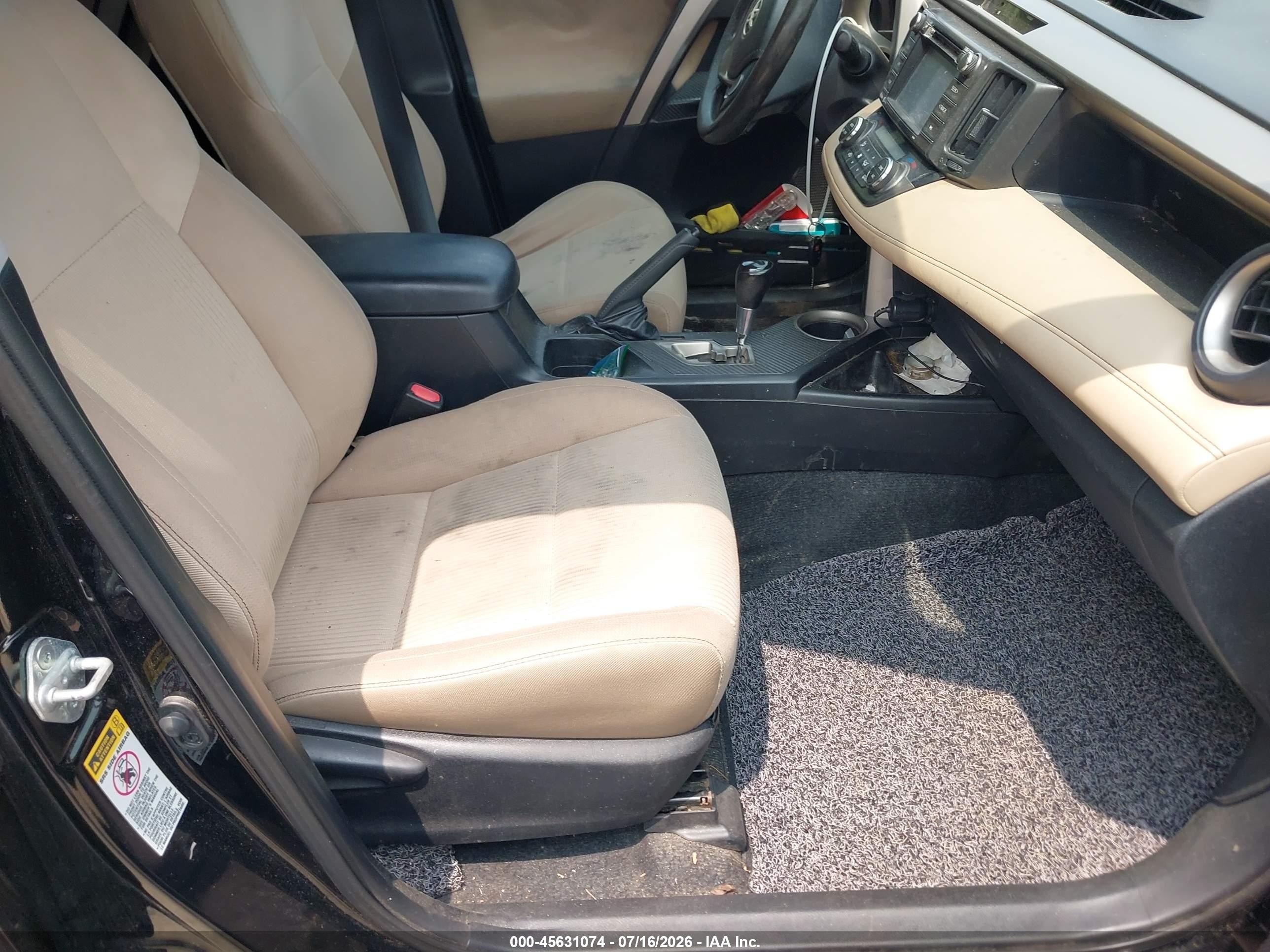 2015 Toyota Rav4 Xle Black vin: 2T3RFREV9FW335700