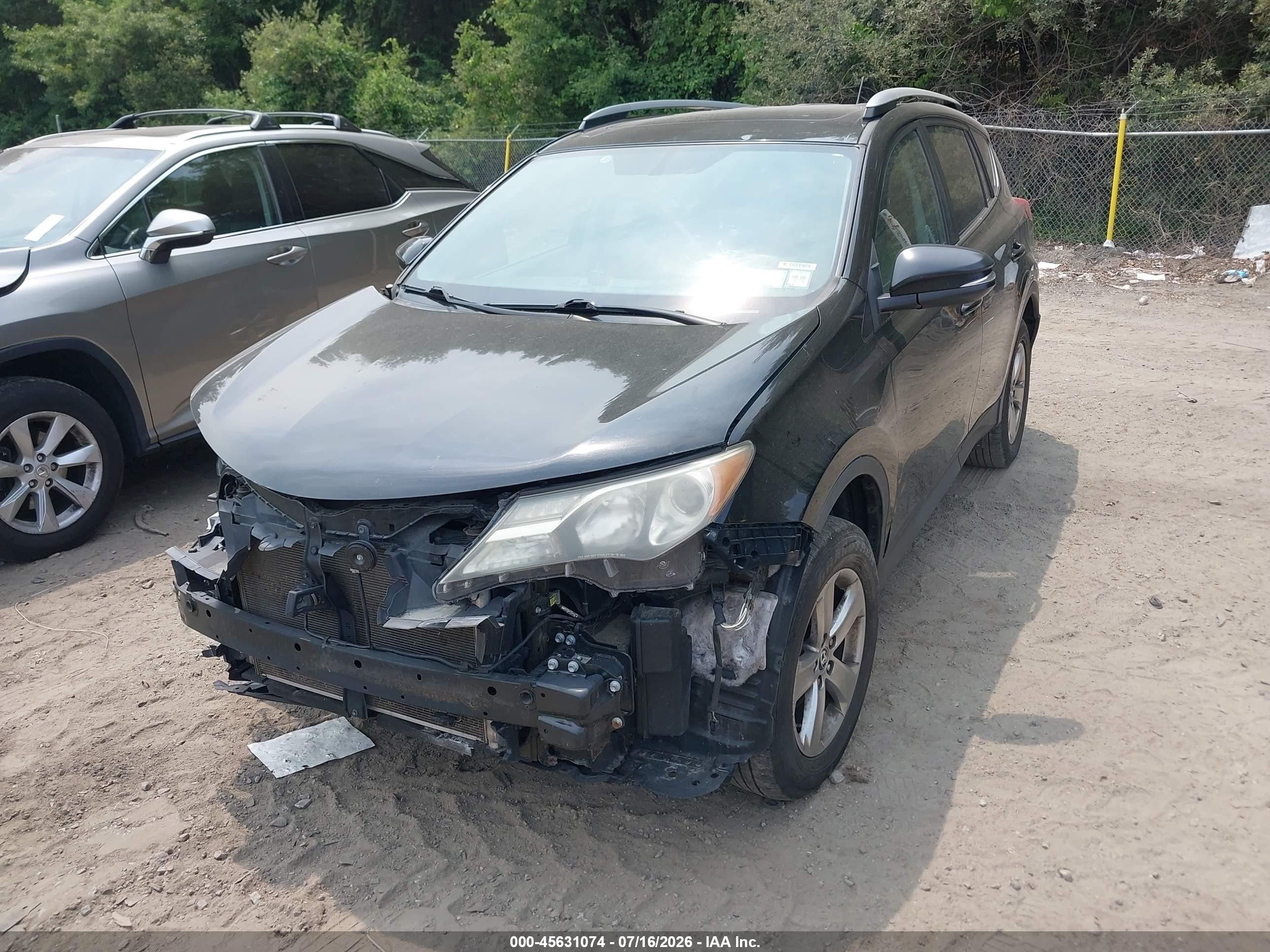 2015 Toyota Rav4 Xle Black vin: 2T3RFREV9FW335700