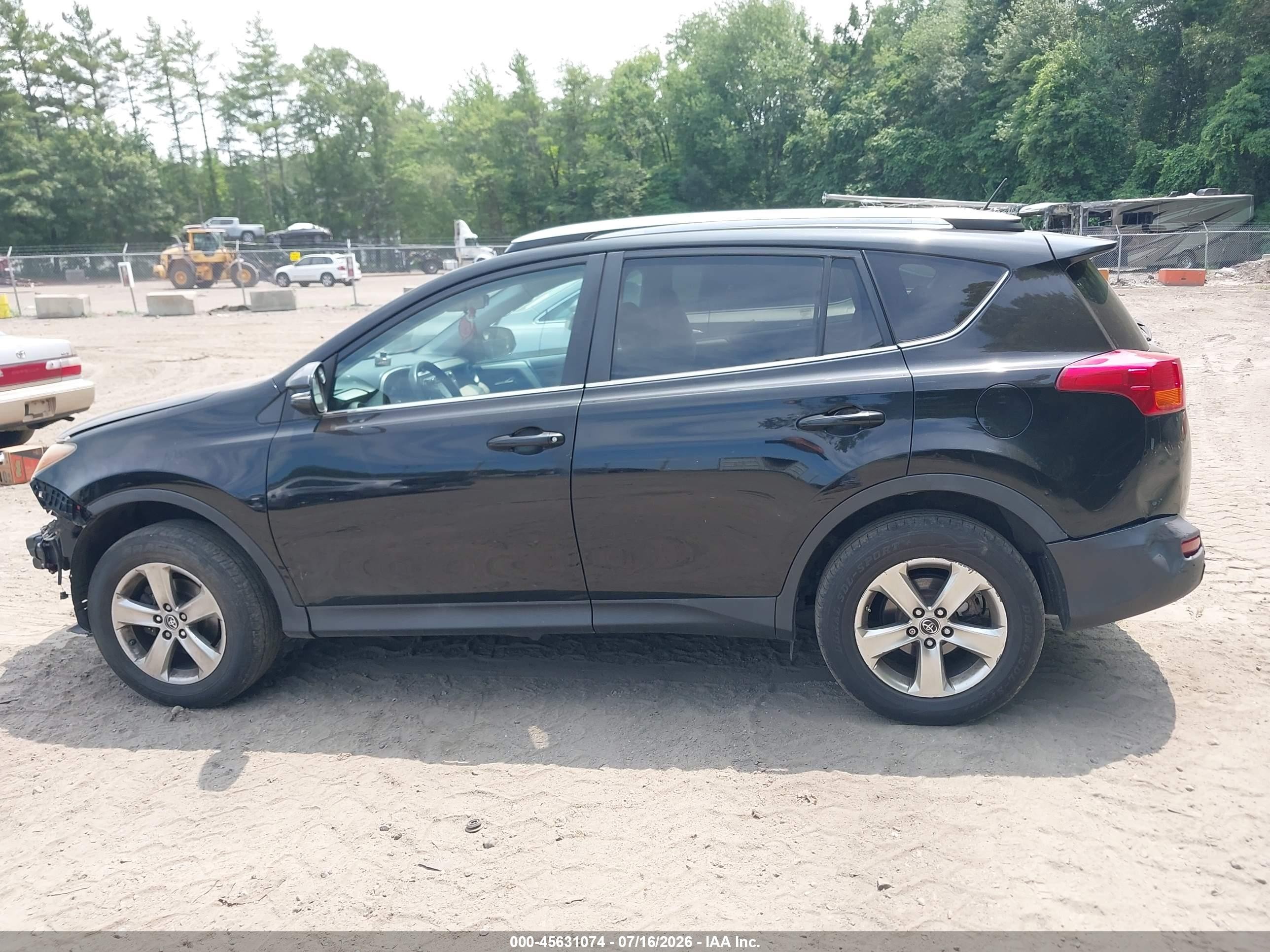 2015 Toyota Rav4 Xle Black vin: 2T3RFREV9FW335700