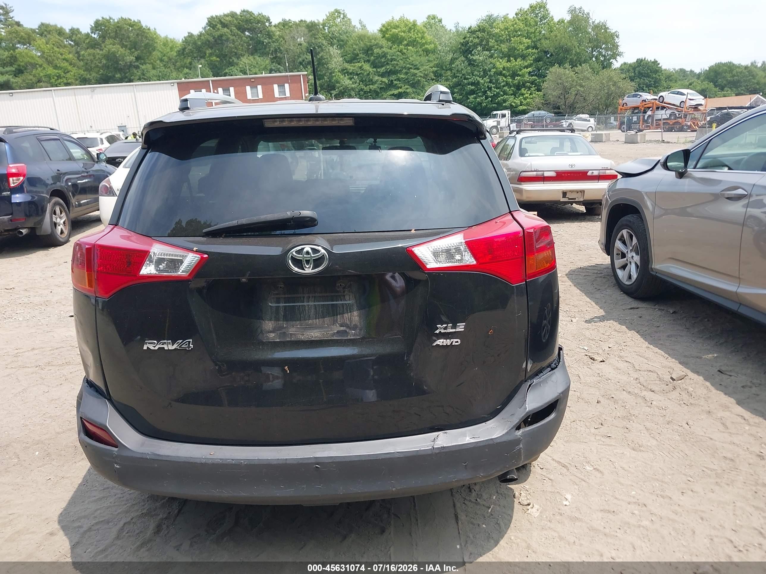 2015 Toyota Rav4 Xle Black vin: 2T3RFREV9FW335700