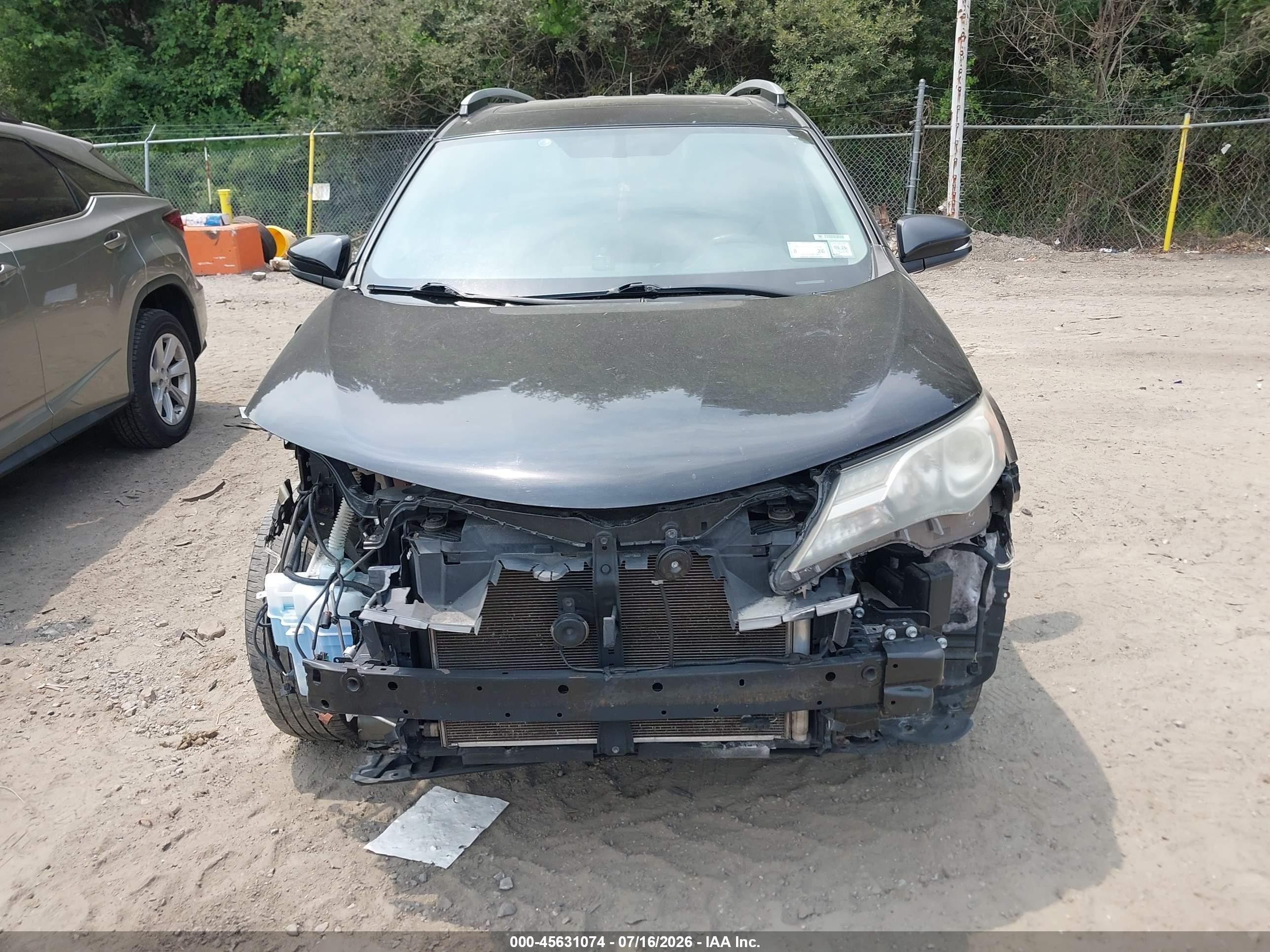 2015 Toyota Rav4 Xle Black vin: 2T3RFREV9FW335700