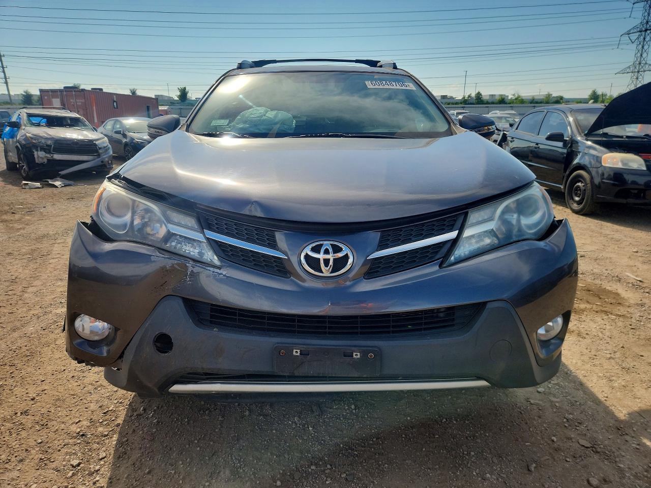 2015 Toyota Rav4 Xle Угольный vin: 2T3RFREV9FW337382