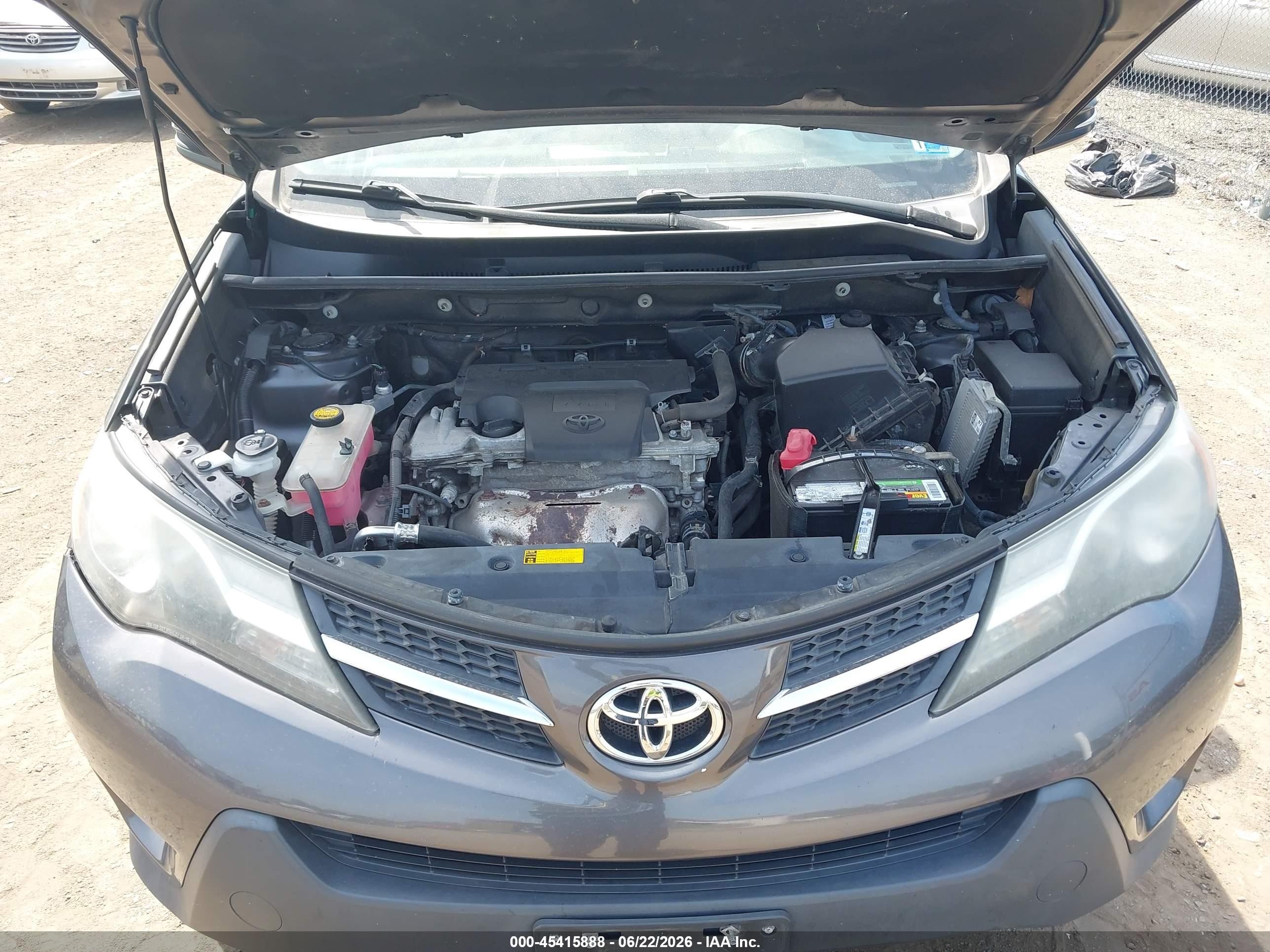2015 Toyota Rav4 Xle Gray vin: 2T3RFREV9FW365229