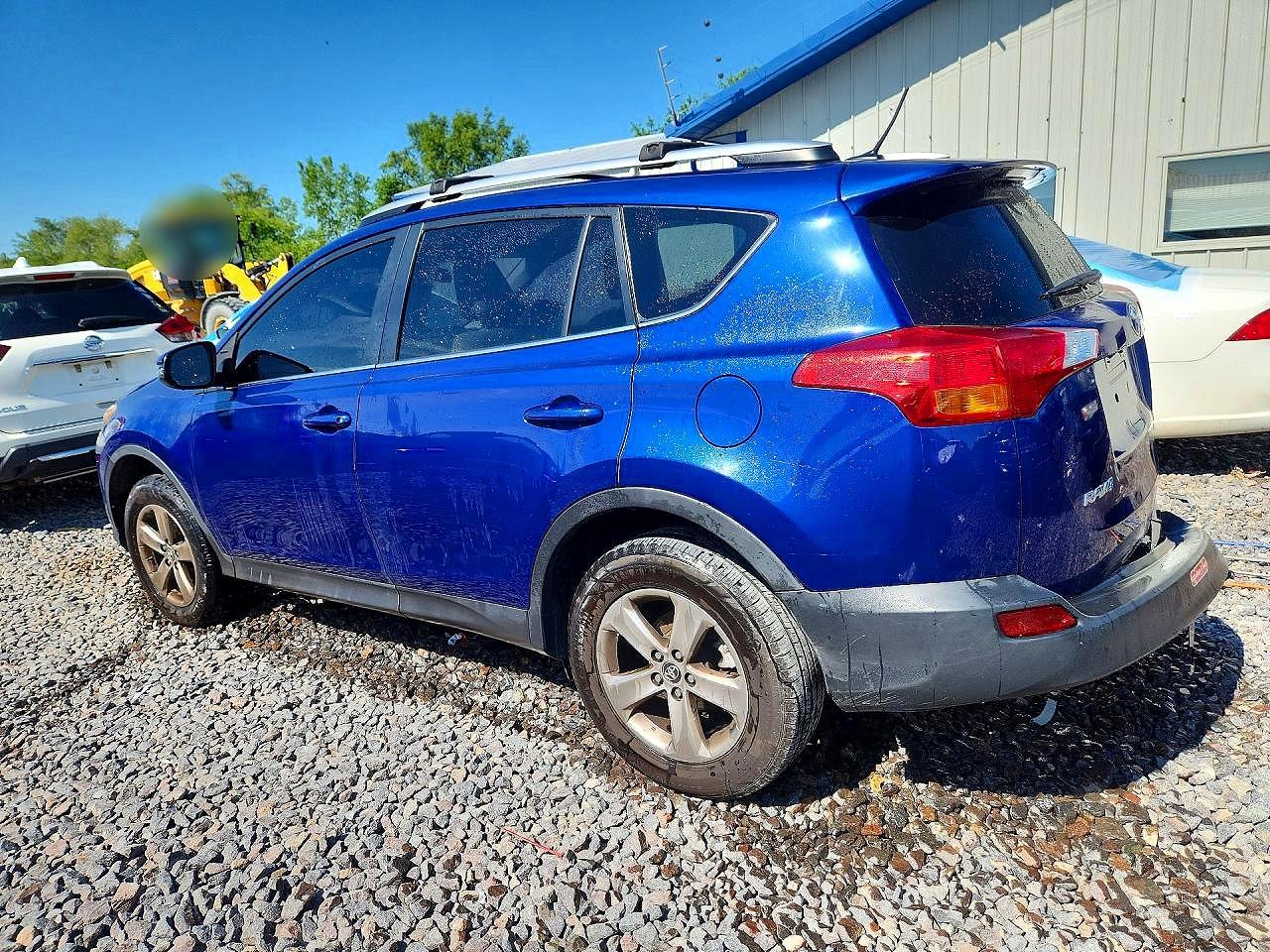 2015 Toyota Rav4 Xle Blue vin: 2T3RFREV9FW391054